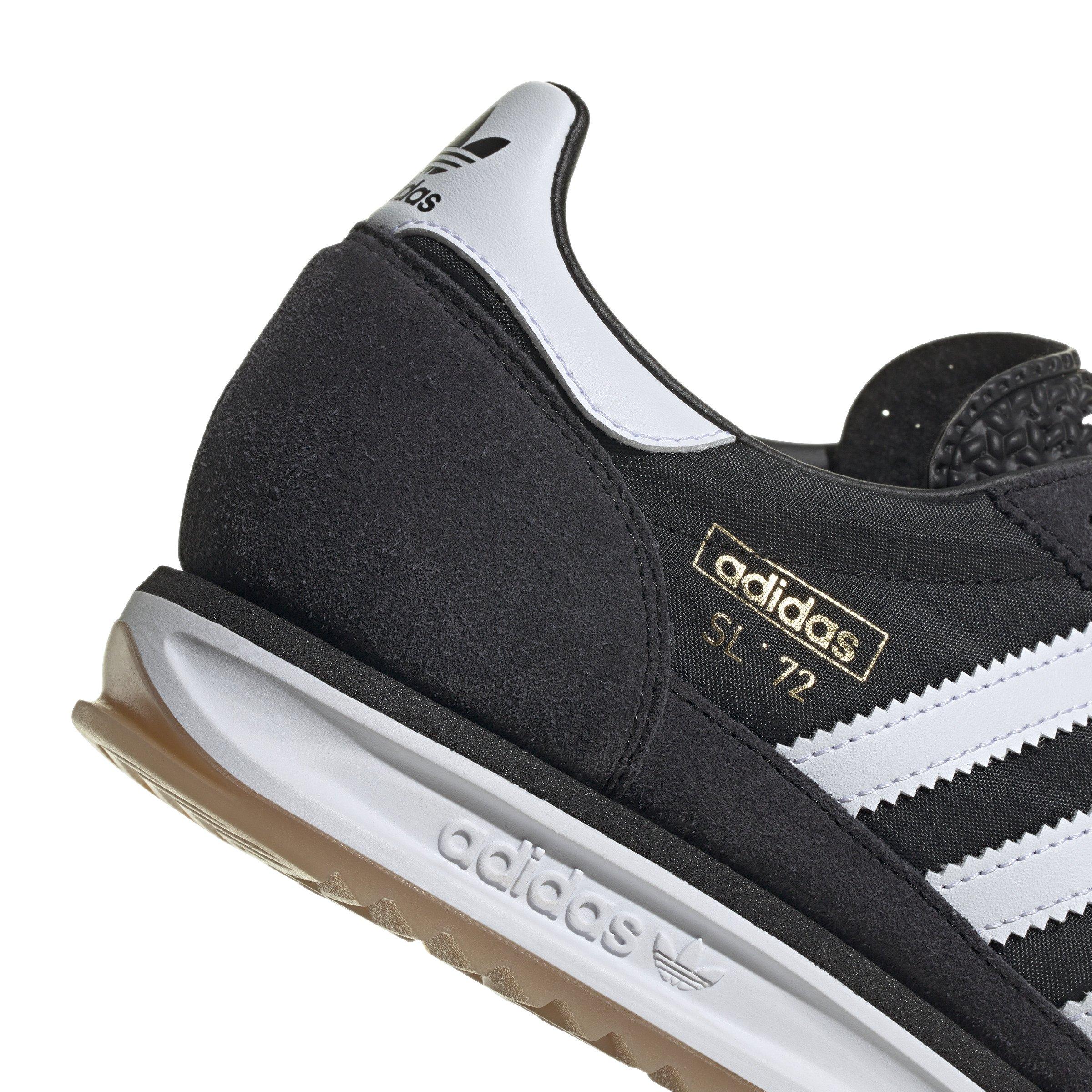 adidas Originals SL 72 "Core Black/Ftwr White" Men's Shoe - BLACK/WHITE Thumbnail View 7