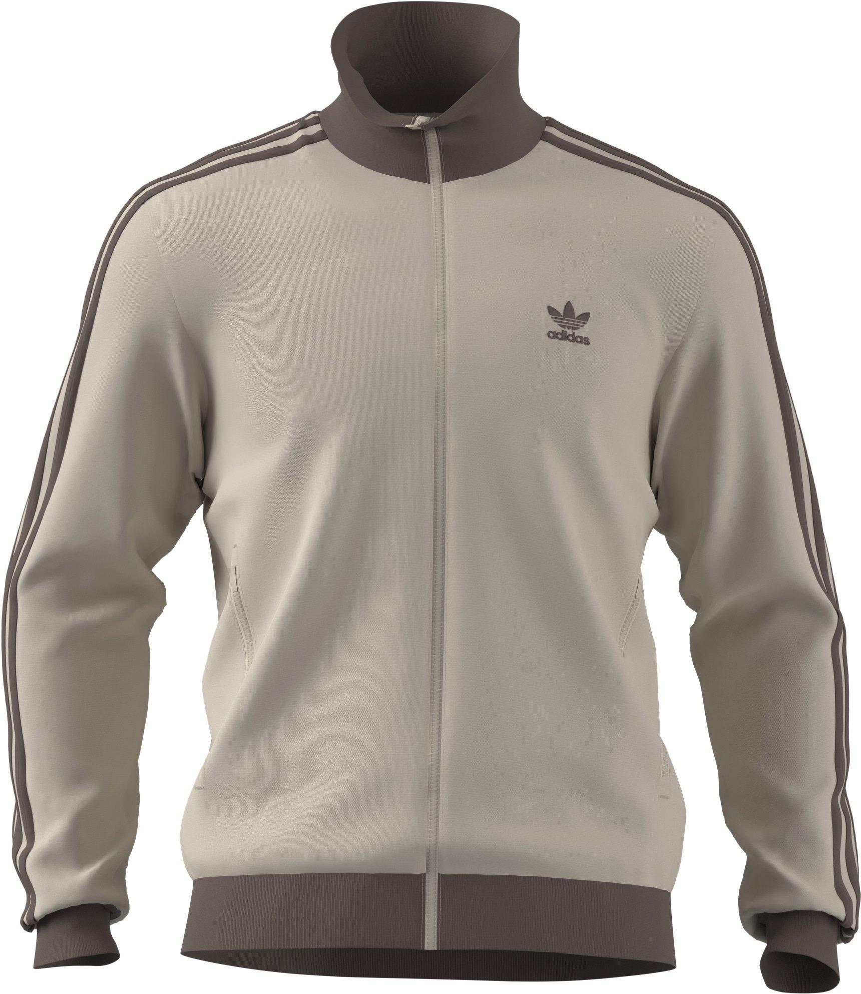 adidas Originals Men's Adicolor Classics Beckenbauer Track Jacket - Tan/Brown - TAN/BROWN Thumbnail View 3