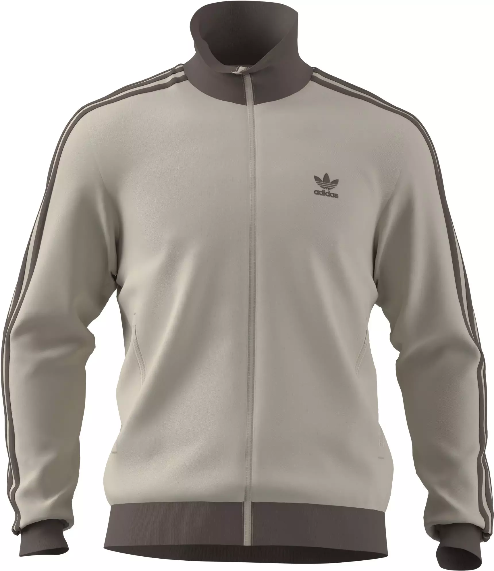 adidas Originals Men's Adicolor Classics Beckenbauer Track Jacket - TAN/BROWN