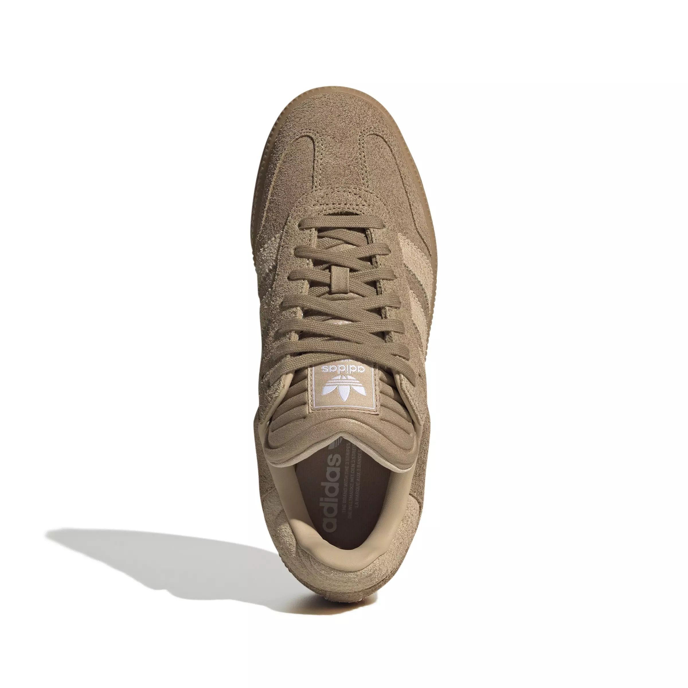 adidas Originals Samba XLG "Cardboard/Magic Beige/Gum" Men's Shoe - TAN/BROWN