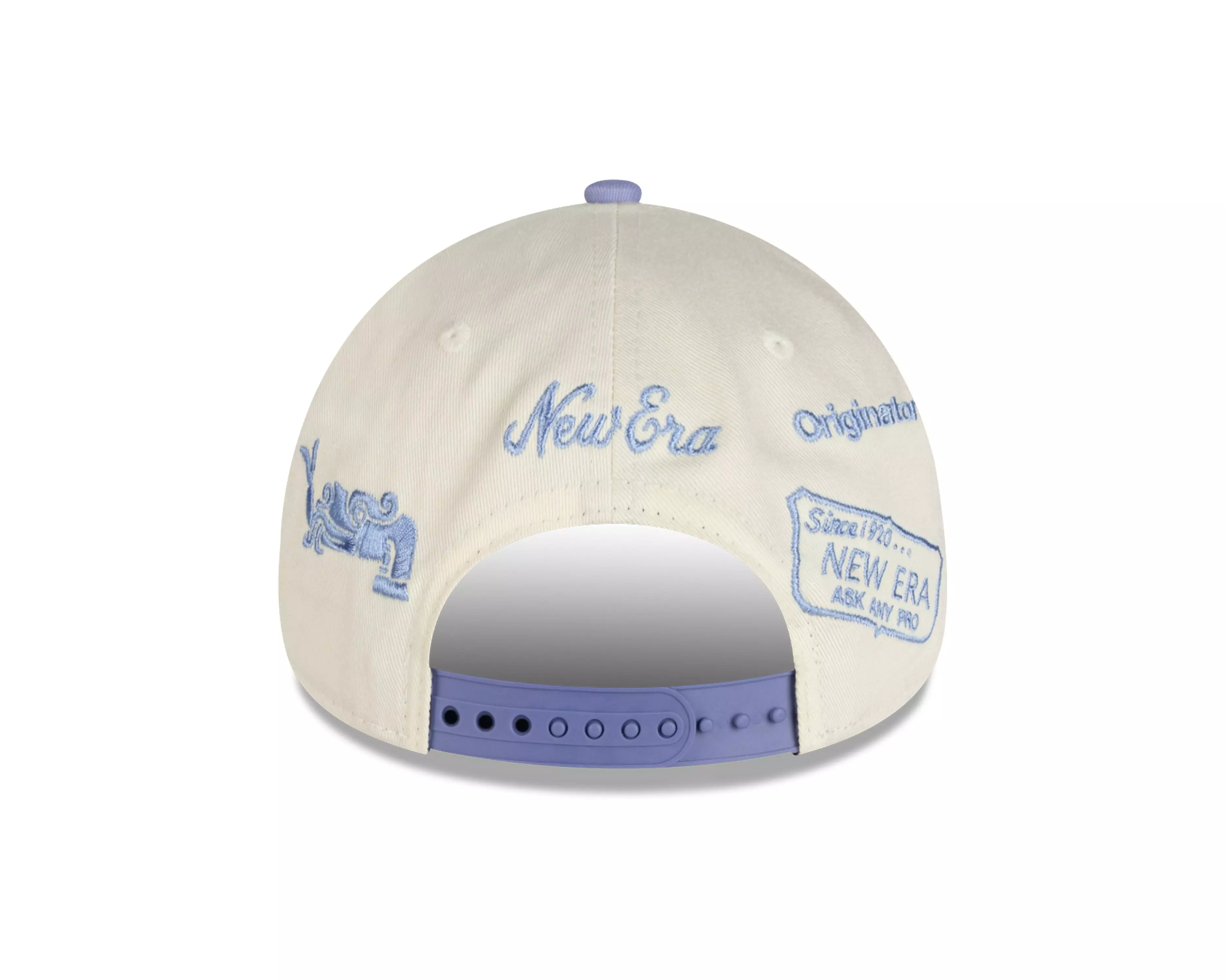 New Era Mexico 9FORTY Anniversary Snapback Hat - Cream/Blue - CREAM