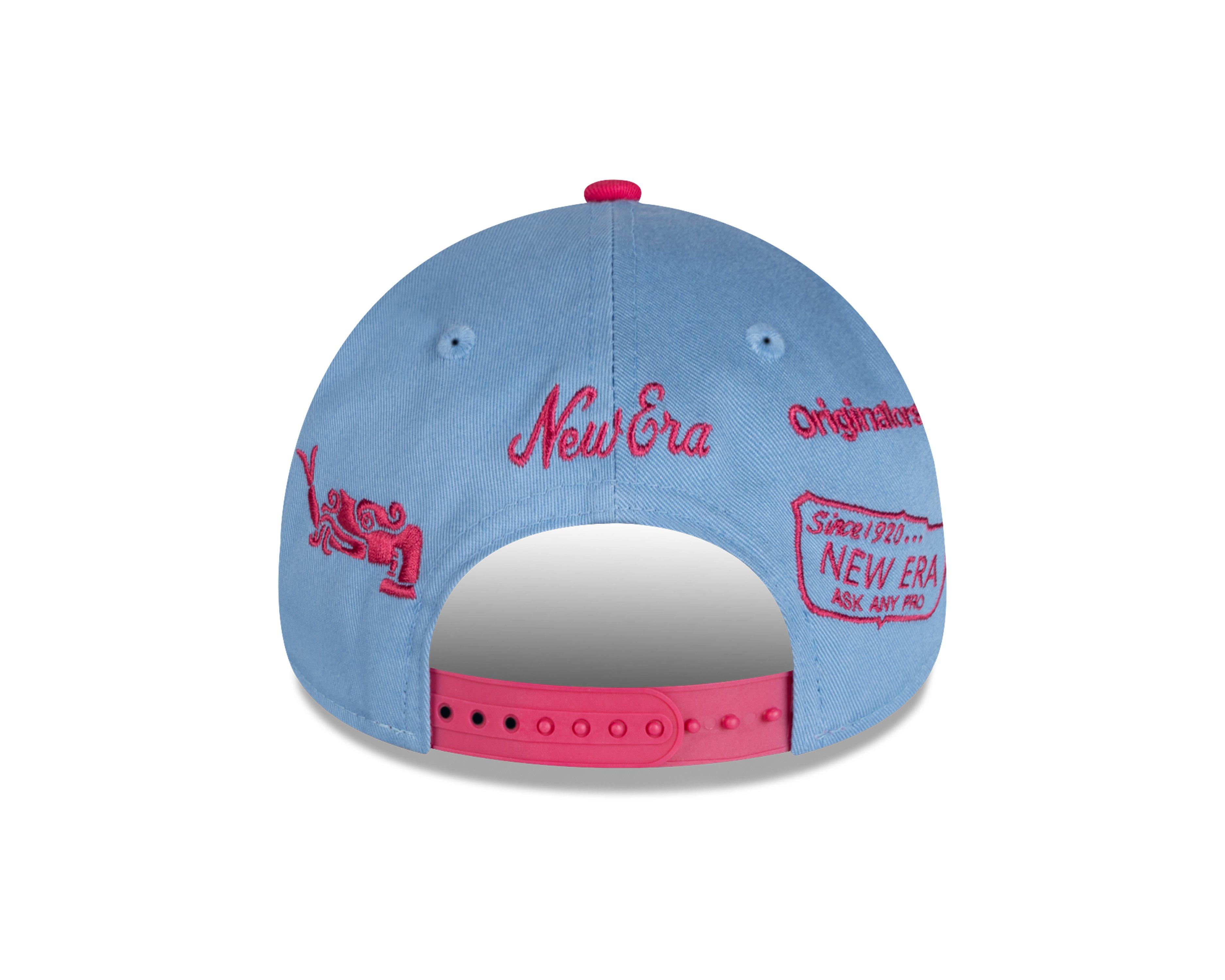 New Era Mexico 9Forty Anniversary Snapback Hat - Pink/Blue - BLUE Thumbnail View 2