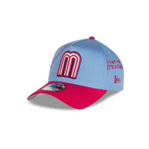 New Era Mexico 9Forty Anniversary Snapback Hat-Pink/Blue