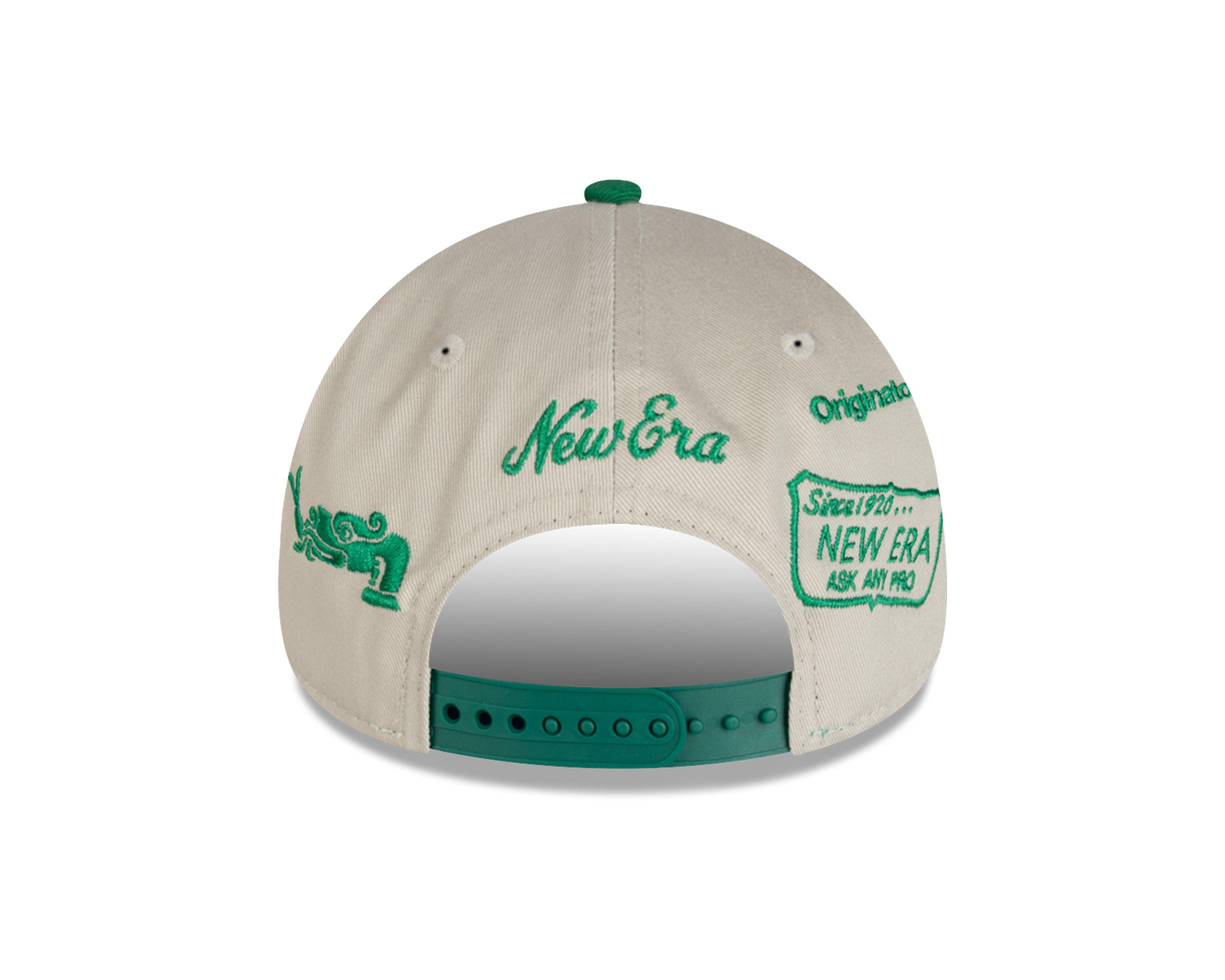 New Era Mexico 9FORTY Anniversary Snapback-Cream/Green