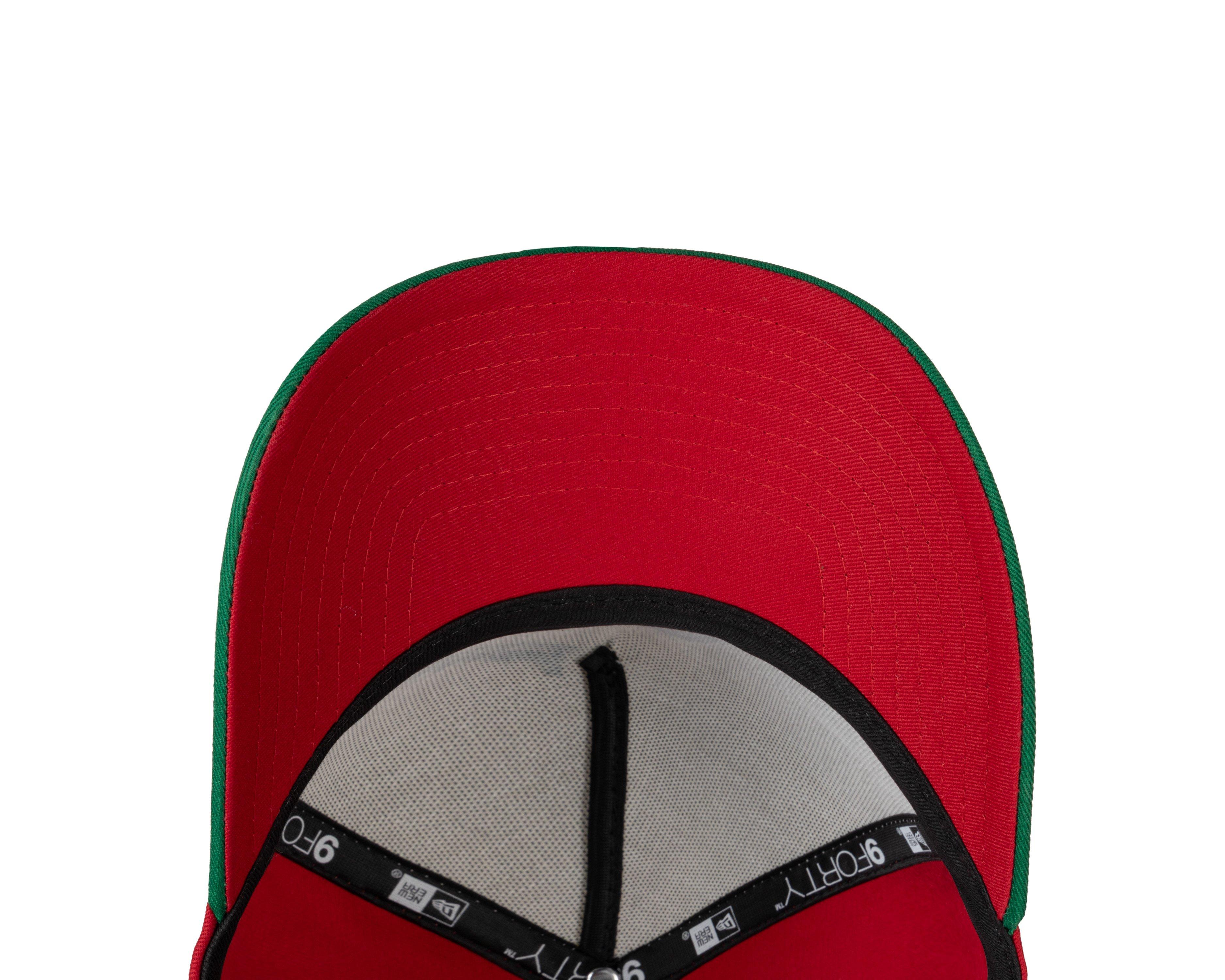 New Era Mexico 9FORTY Anniversary Snapback-Cream/Green