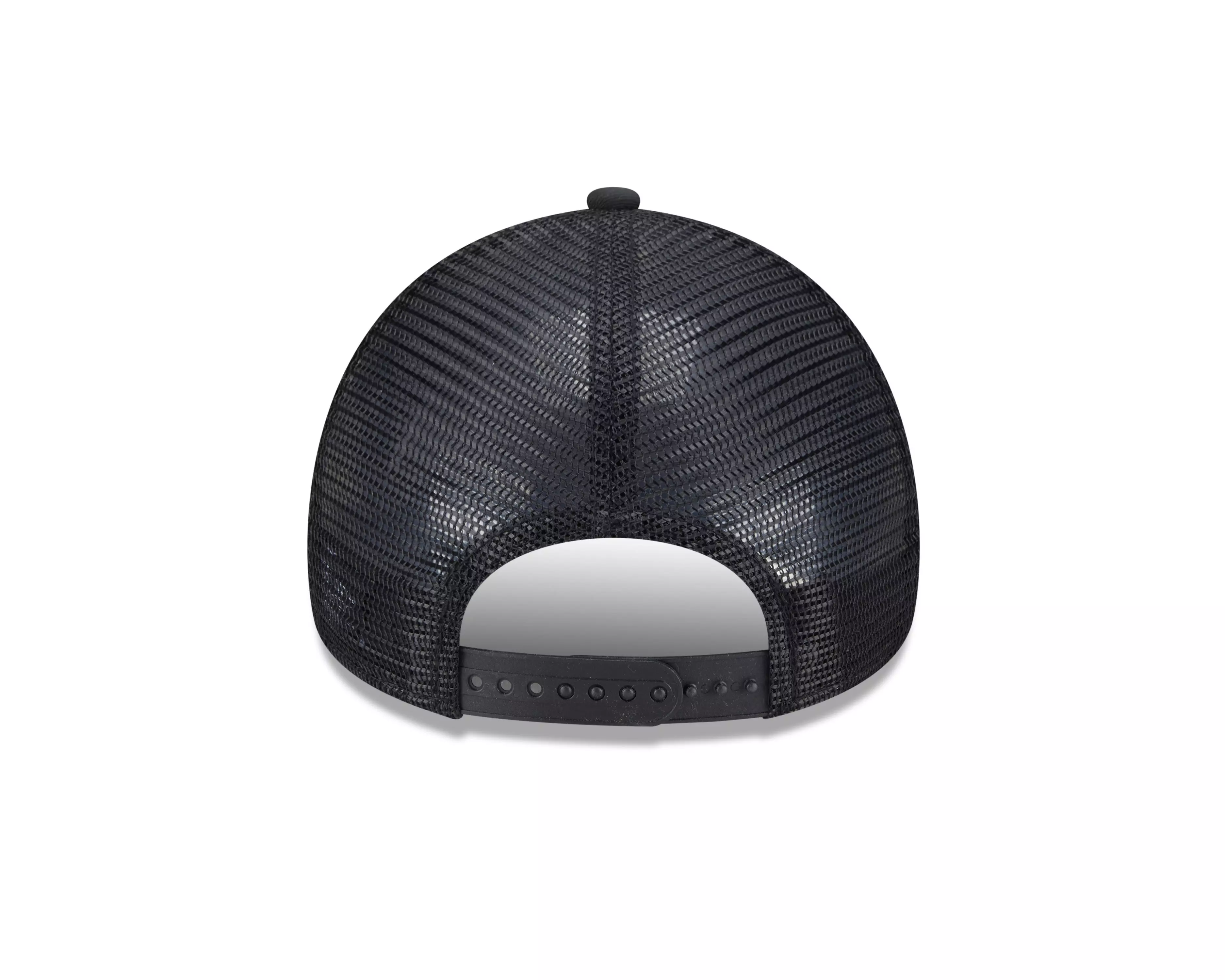 New Era Arizona Diamondbacks 9FORTY Trucker Snapback Hat-Black/Cream - BLACK