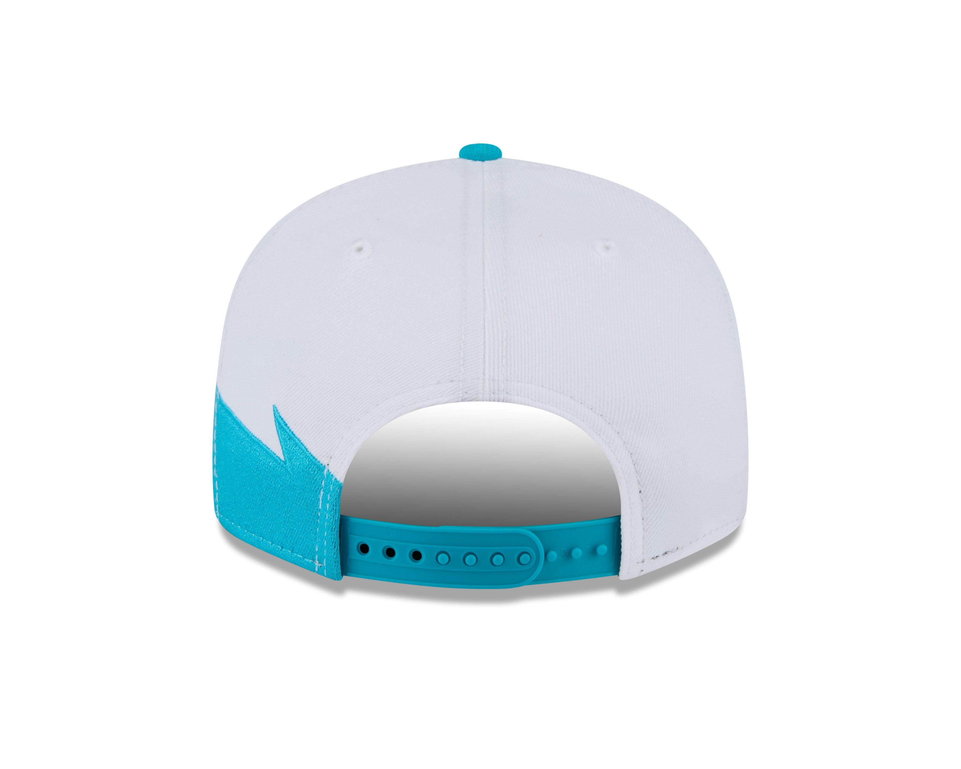 New Era Charlotte Hornets 9FIFTY Jagged Snapback Hat-Teal