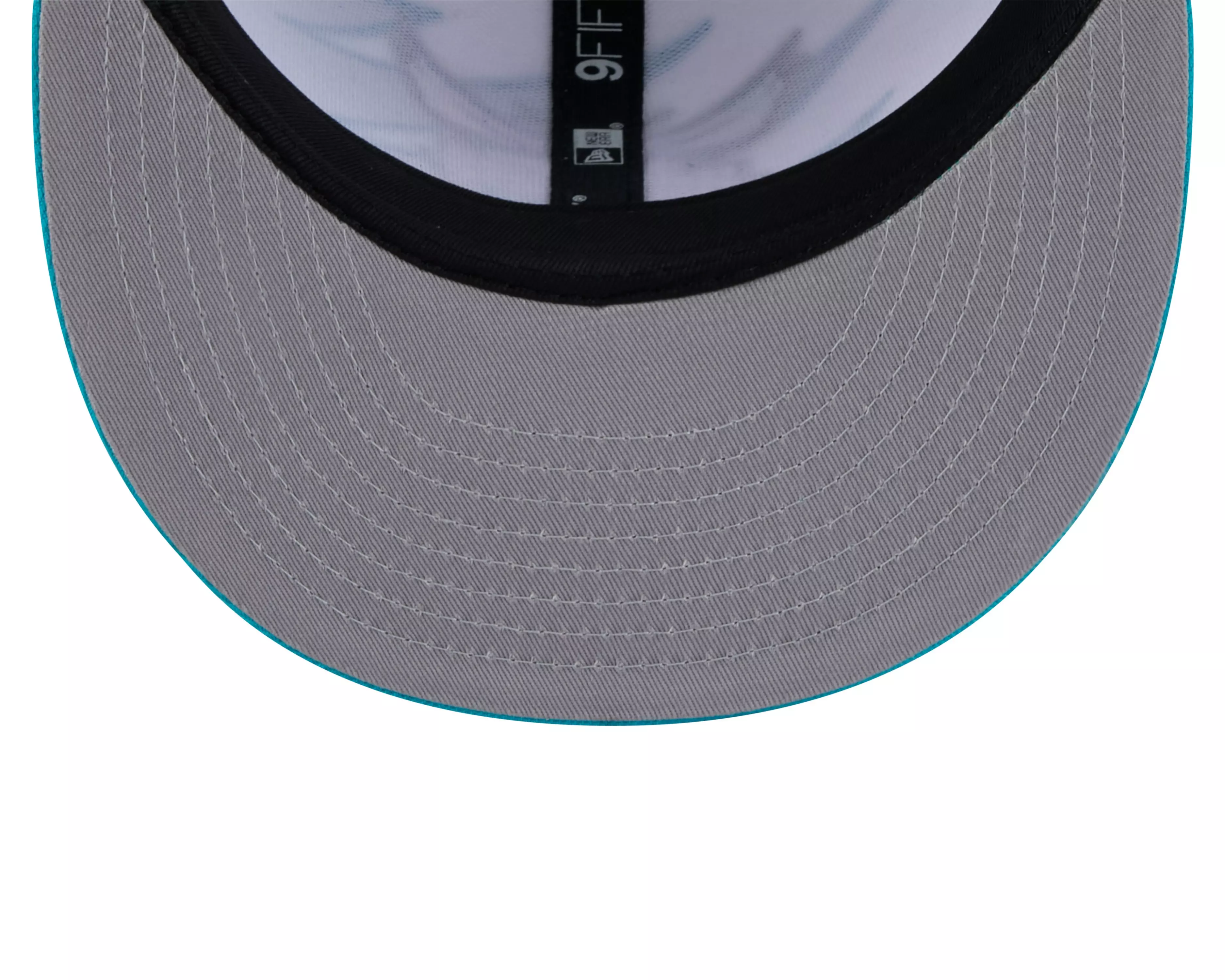 New Era Charlotte Hornets 9FIFTY Jagged Snapback Hat-Teal - TEAL