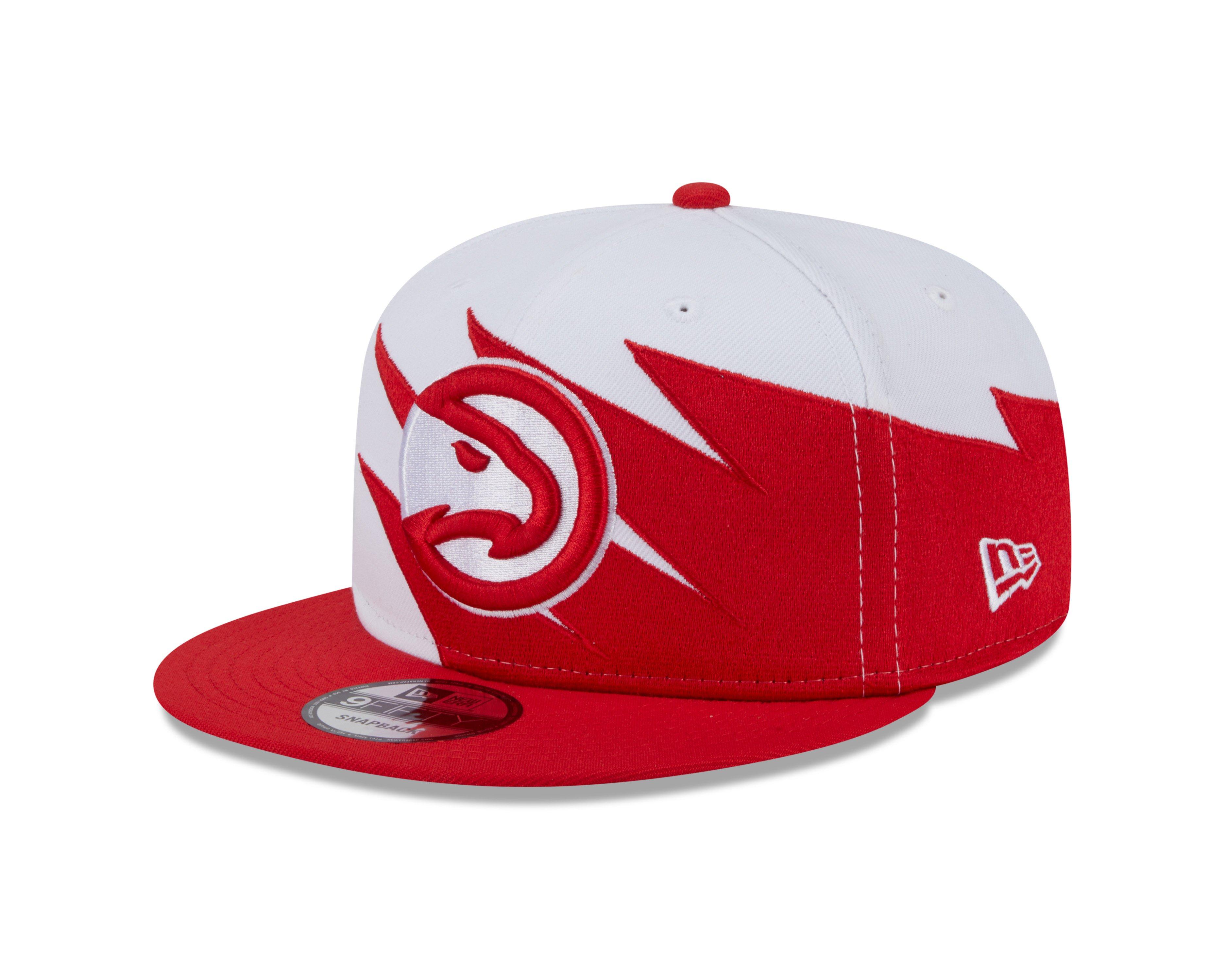 New Era Atlanta Hawks 9FIFTY Jagged Snapback Hat-Red