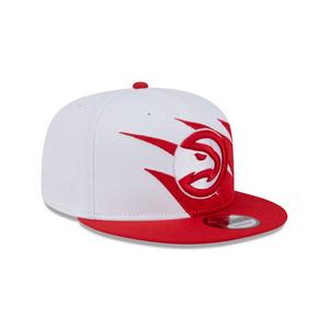 New Era Atlanta Hawks 9FIFTY Jagged Snapback Hat-Red