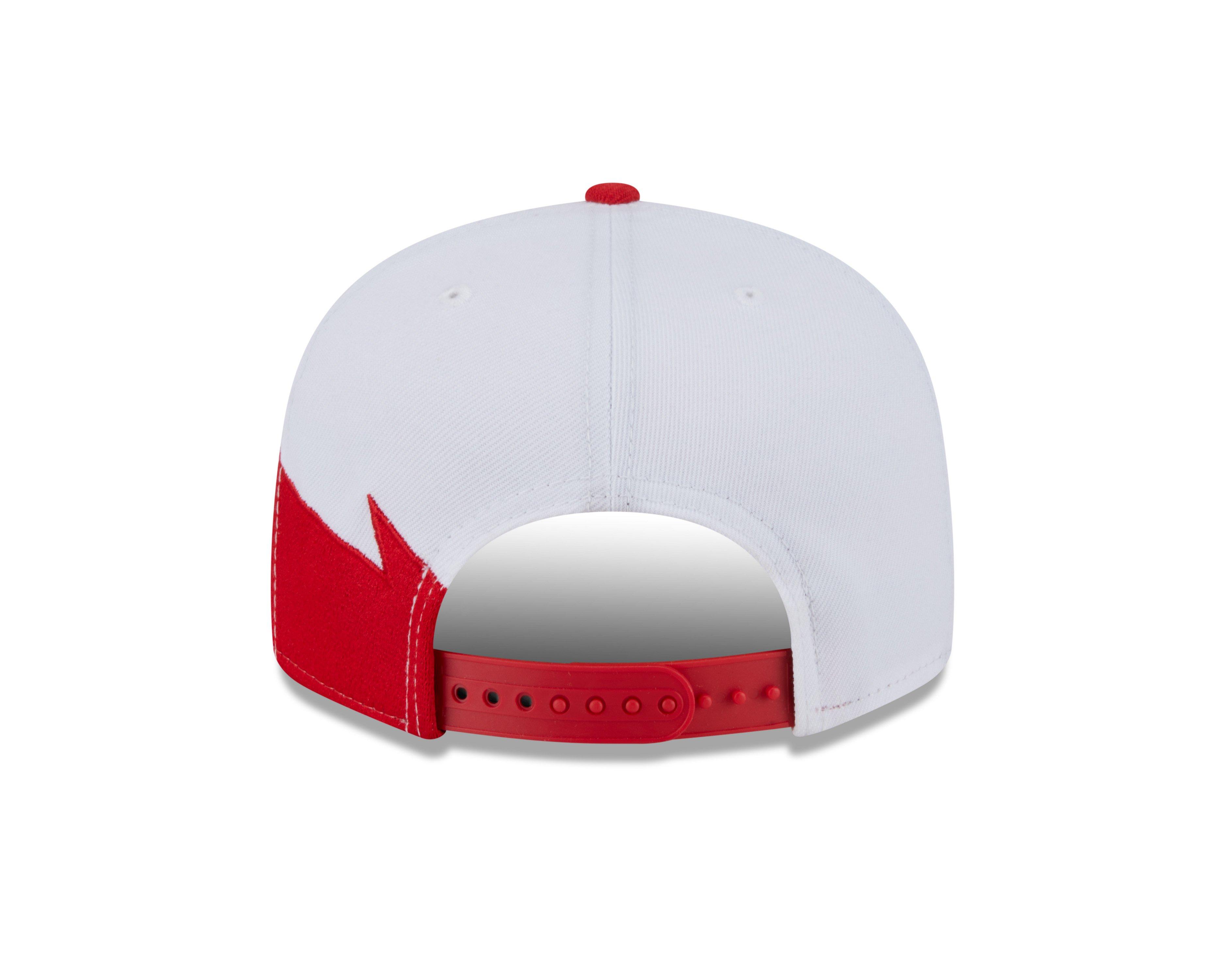 New Era Atlanta Hawks 9FIFTY Jagged Snapback Hat-Red