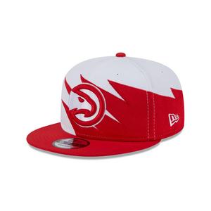 New Era Atlanta Hawks 9FIFTY Jagged Snapback Hat-Red