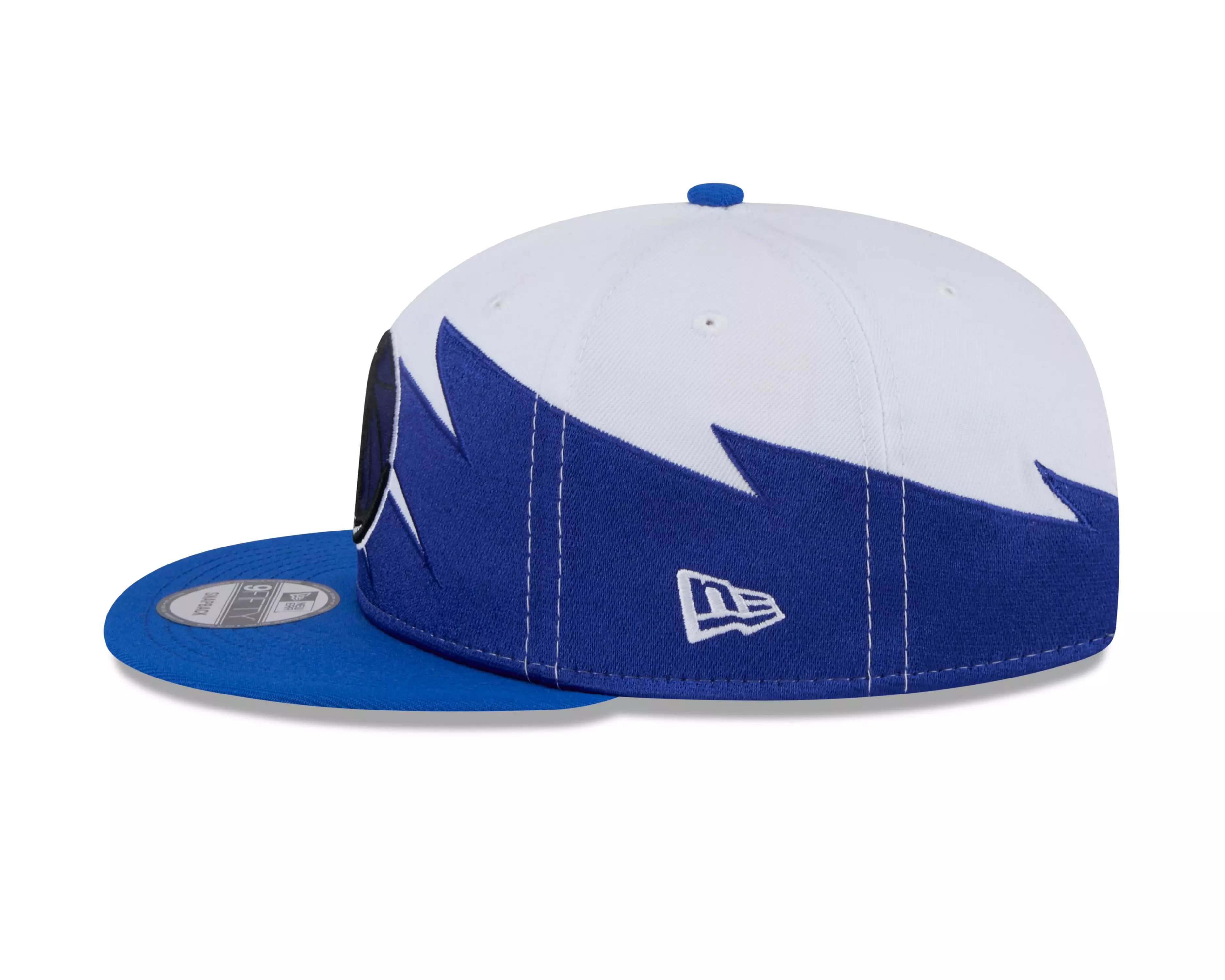 New Era Dallas Mavericks 9FIFTY Jagged Snapback Hat-Blue - BLUE