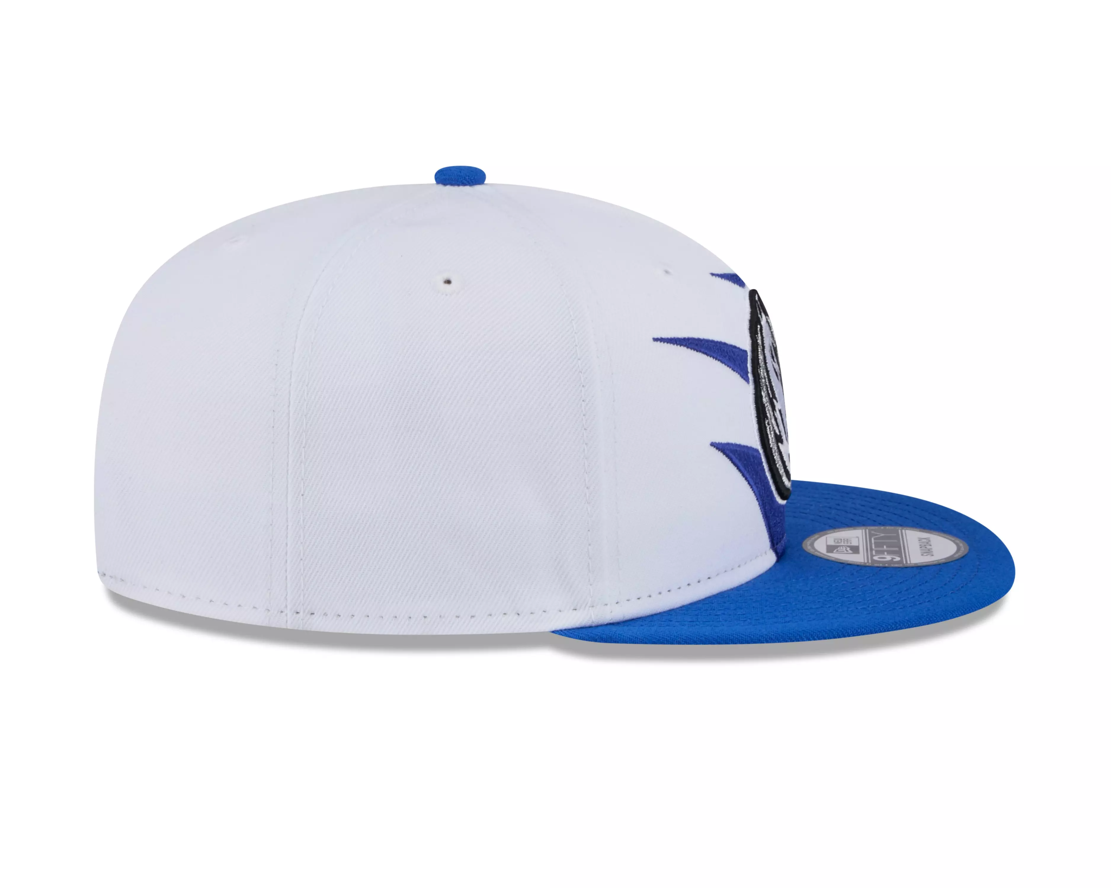 New Era Dallas Mavericks 9FIFTY Jagged Snapback Hat-Blue - BLUE