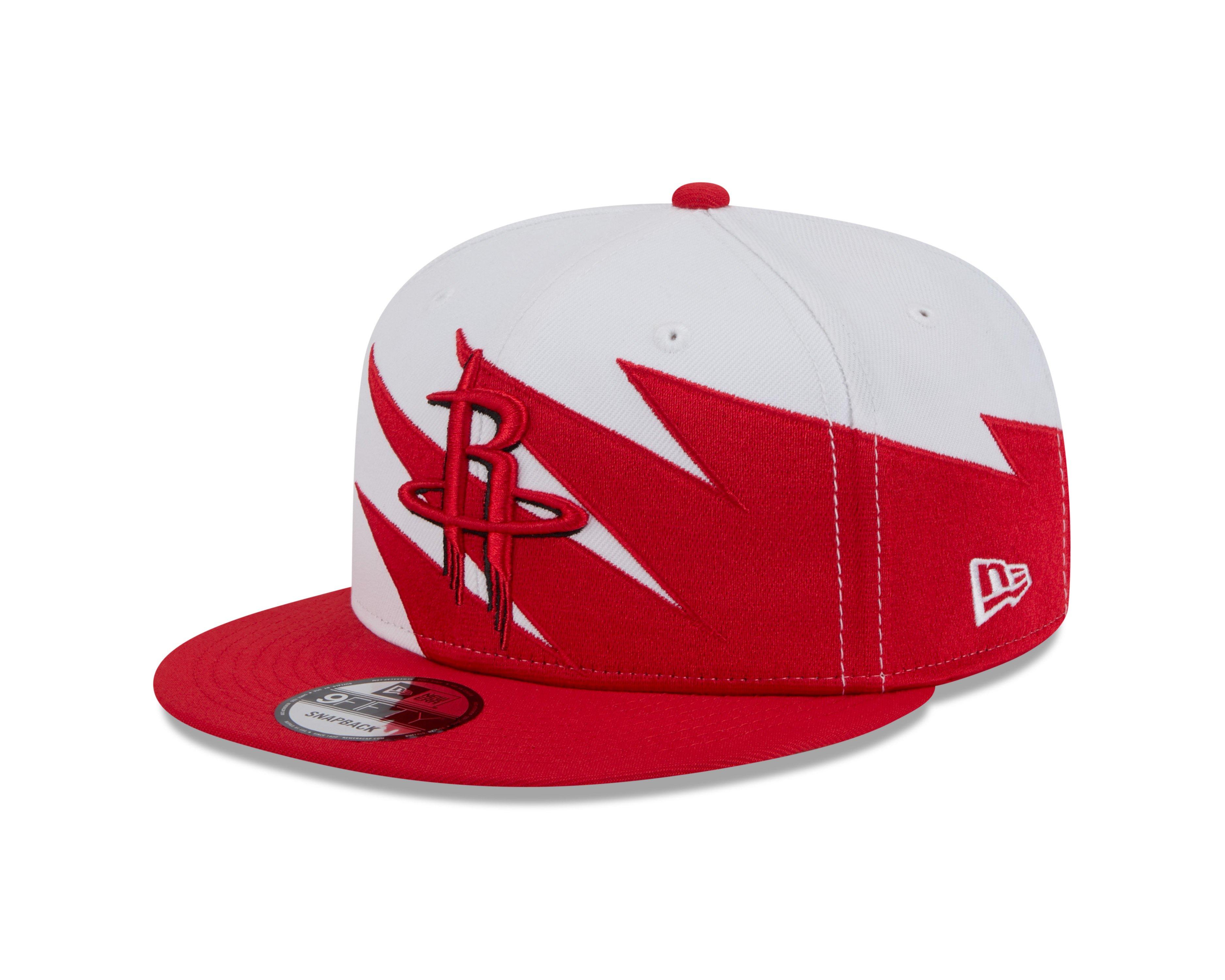 New Era Houston Rockets 9FIFTY Jagged Snapback Hat-Red