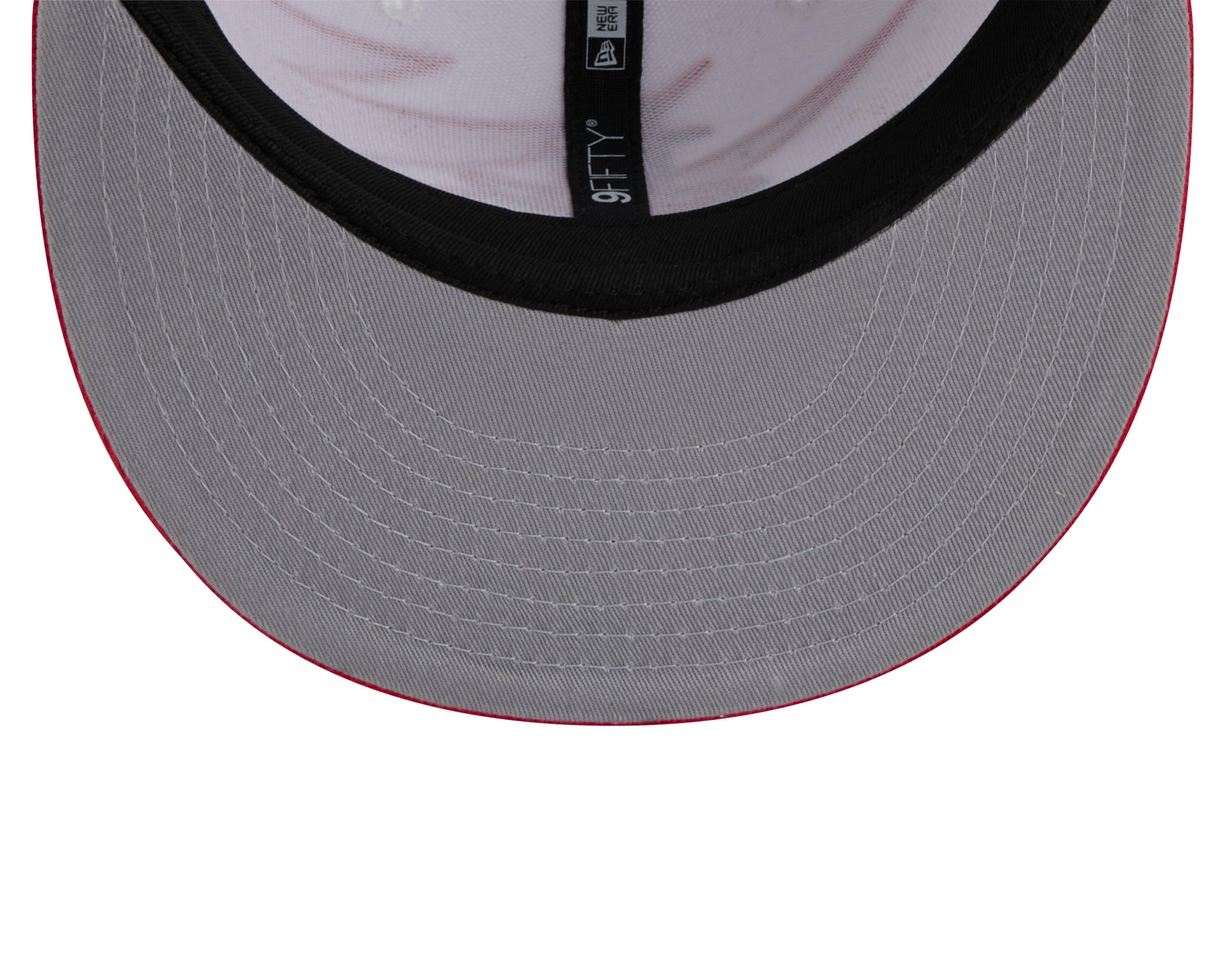 New Era Houston Rockets 9FIFTY Jagged Snapback Hat-Red