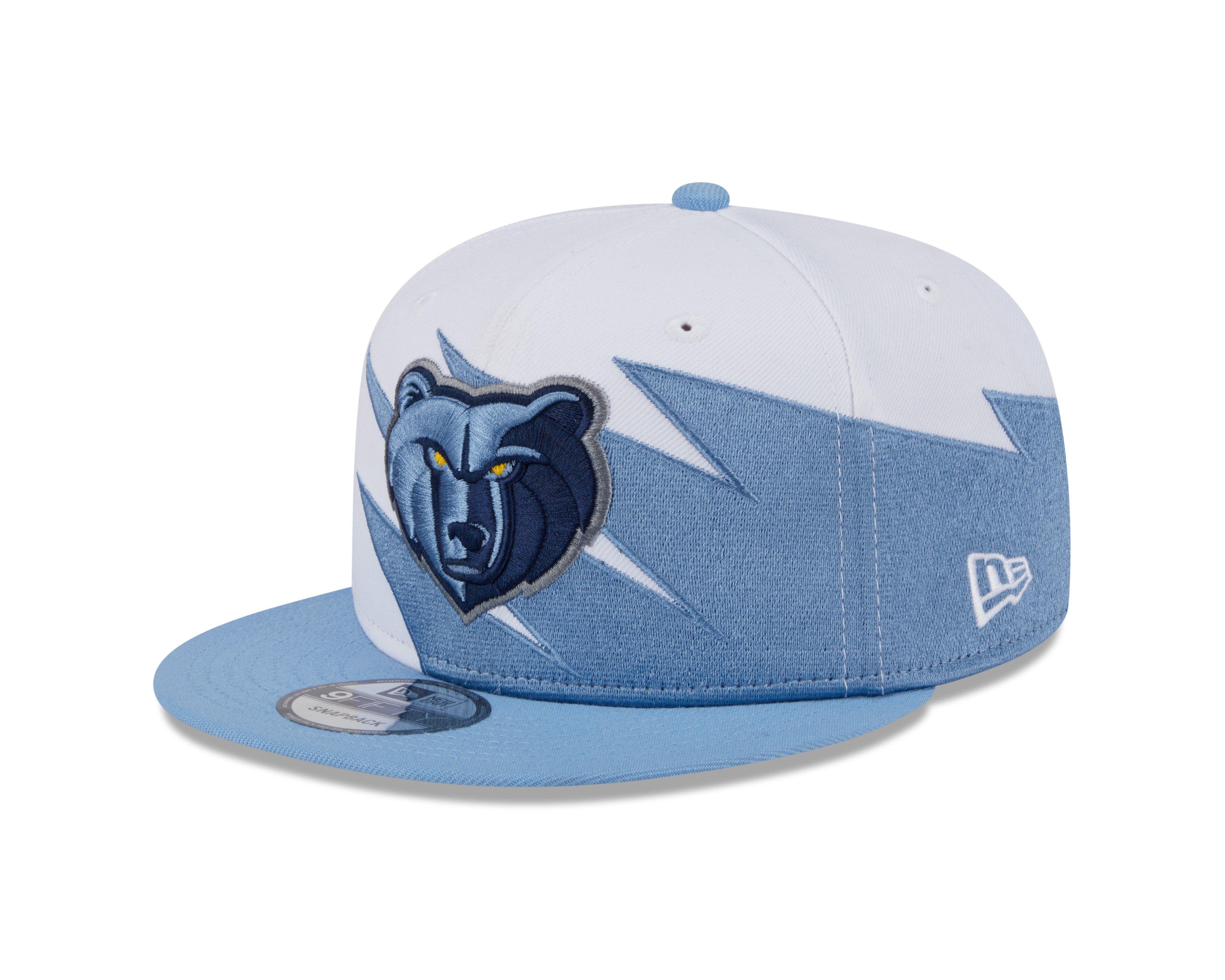 New Era Memphis Grizzlies 9FIFTY Jagged Snapback Hat - Blue - BLUE Thumbnail View 1