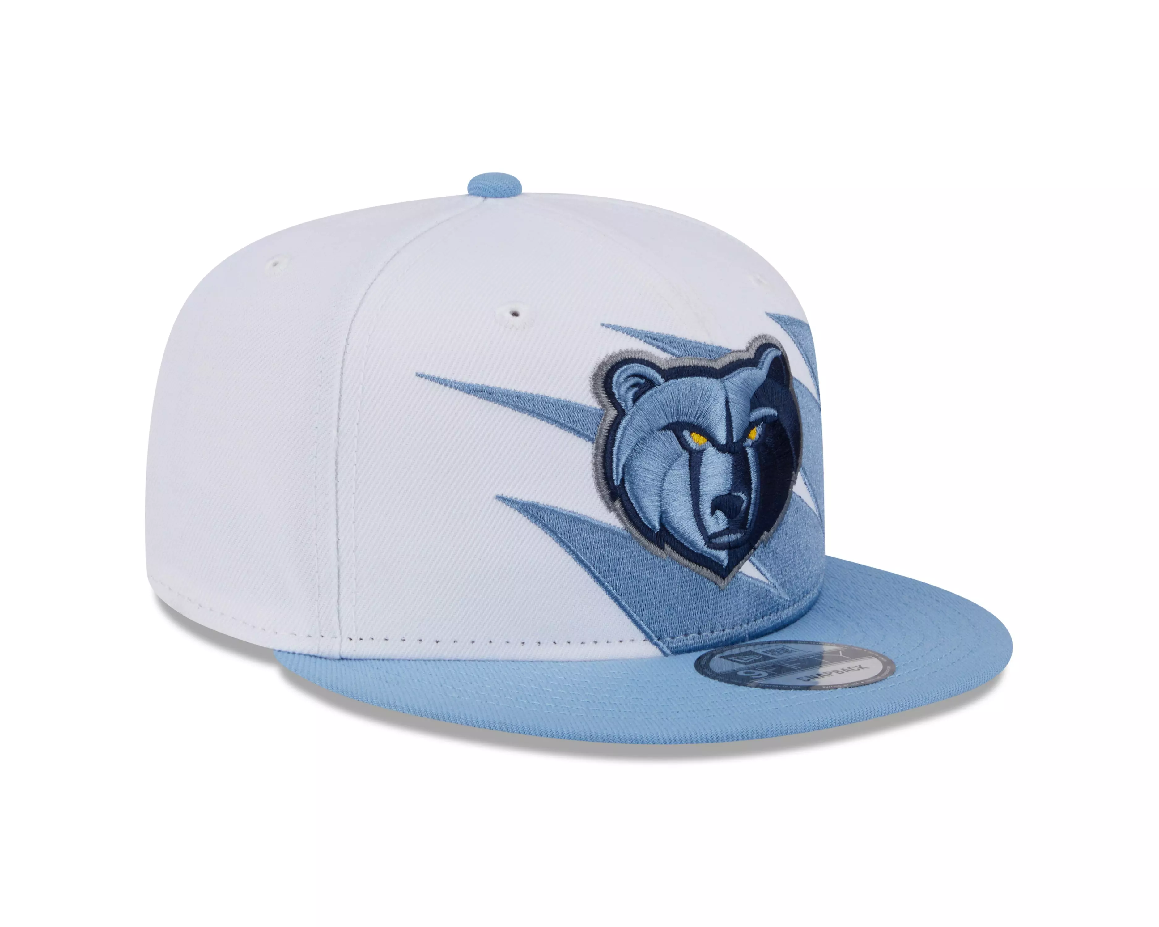 New Era Memphis Grizzlies 9FIFTY Jagged Snapback Hat - Blue - BLUE