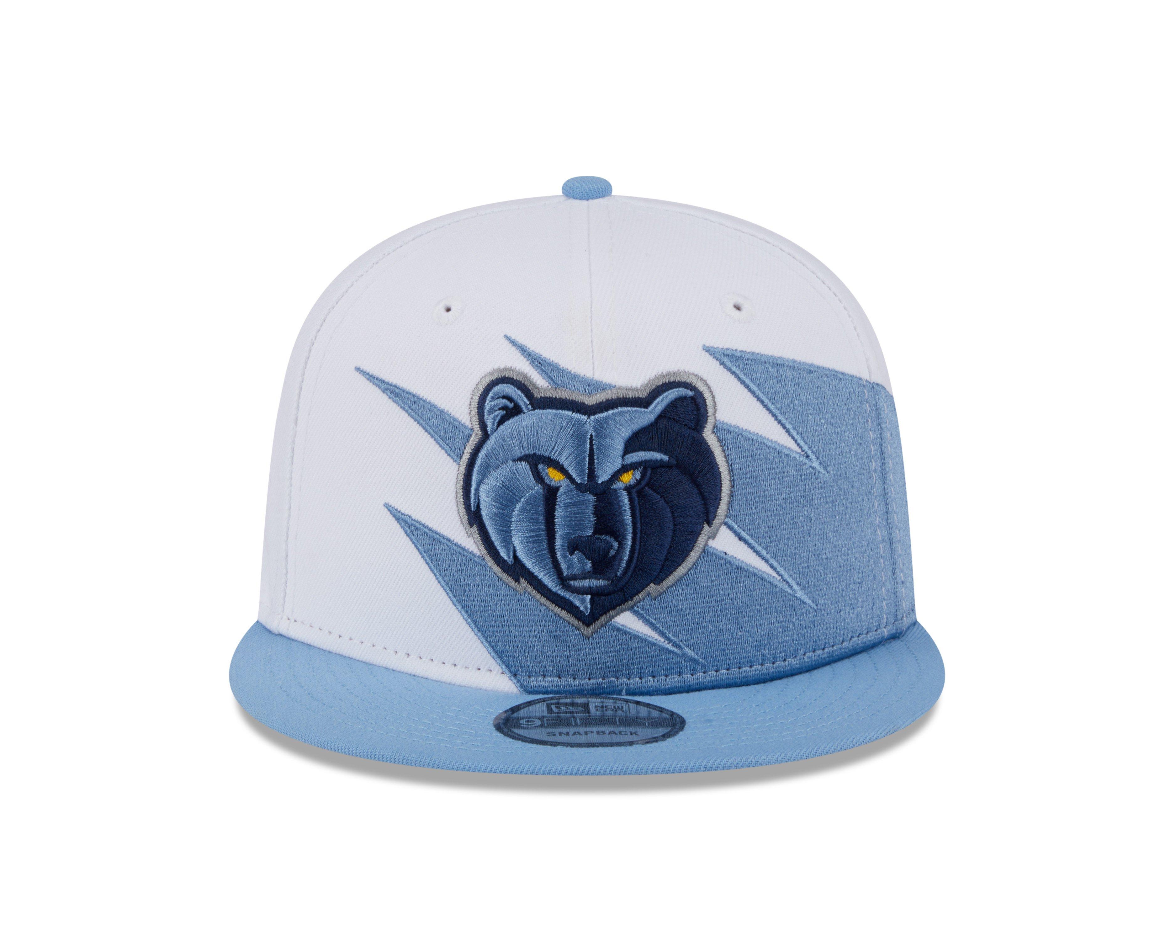 New Era Memphis Grizzlies 9FIFTY Jagged Snapback Hat - Blue - BLUE Thumbnail View 3
