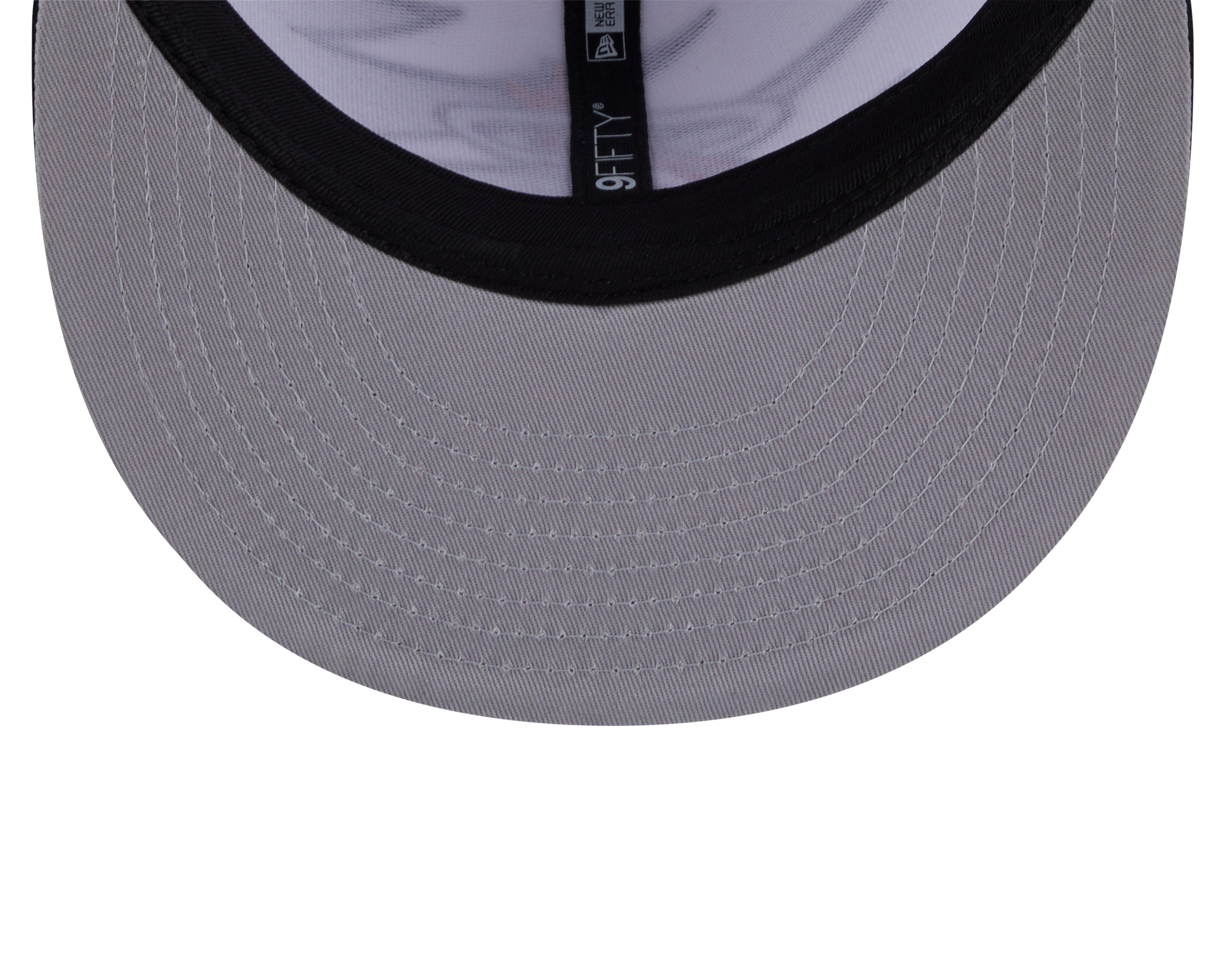 New Era Miami Heat 9FIFTY Jagged Snapback Hat-Black