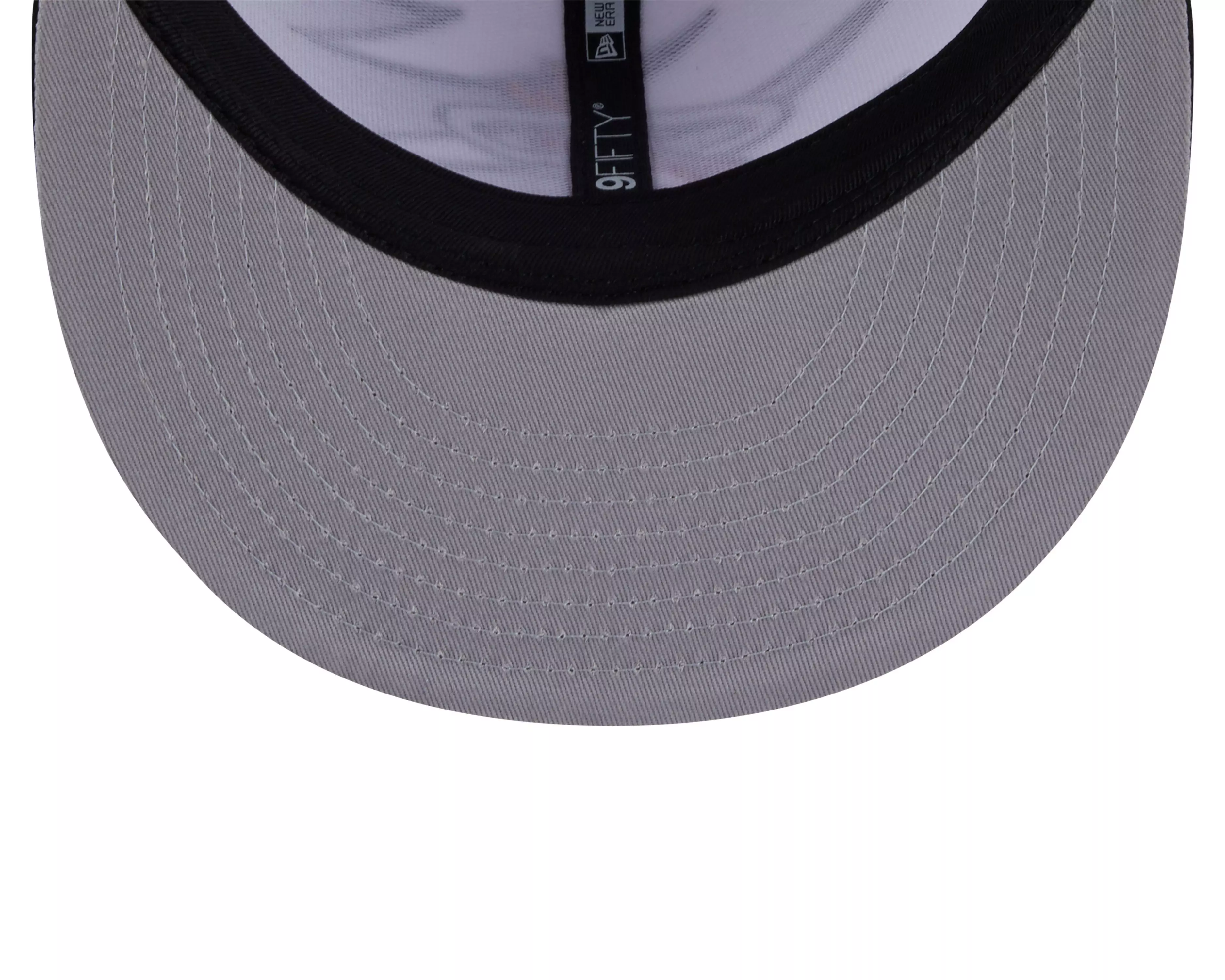 New Era Miami Heat 9FIFTY Jagged Snapback Hat-Black - BLACK