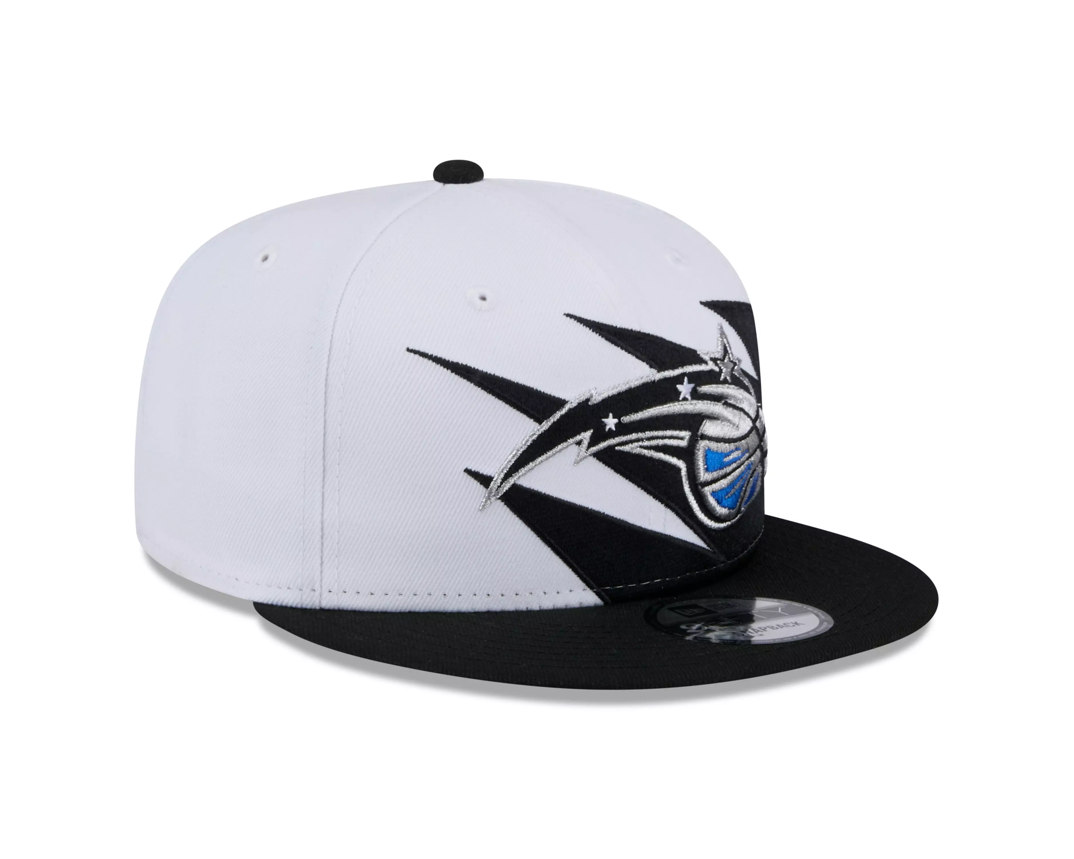 New Era Orlando Magic 9FIFTY Jagged Snapback Hat-Black - BLACK