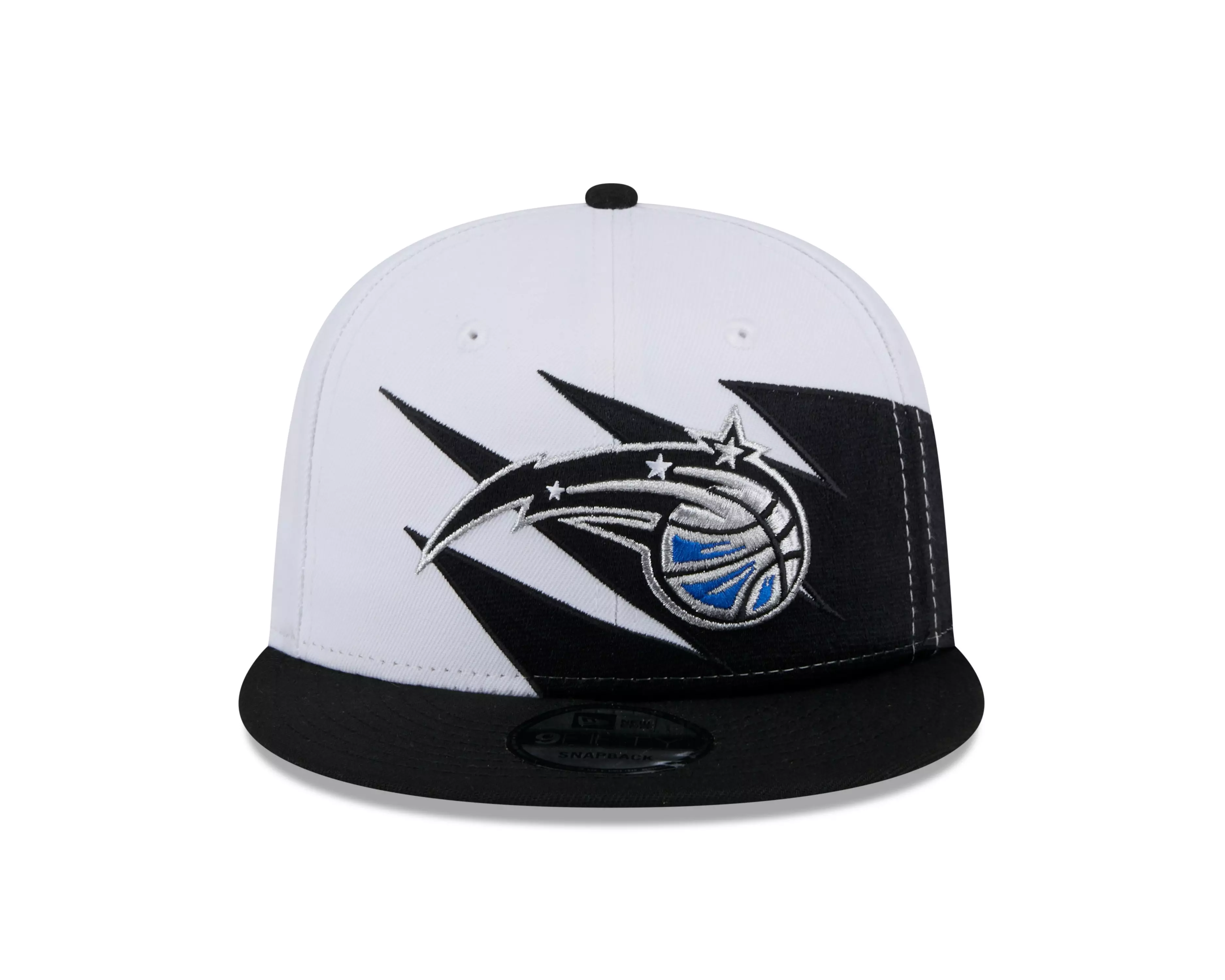 New Era Orlando Magic 9FIFTY Jagged Snapback Hat-Black - BLACK