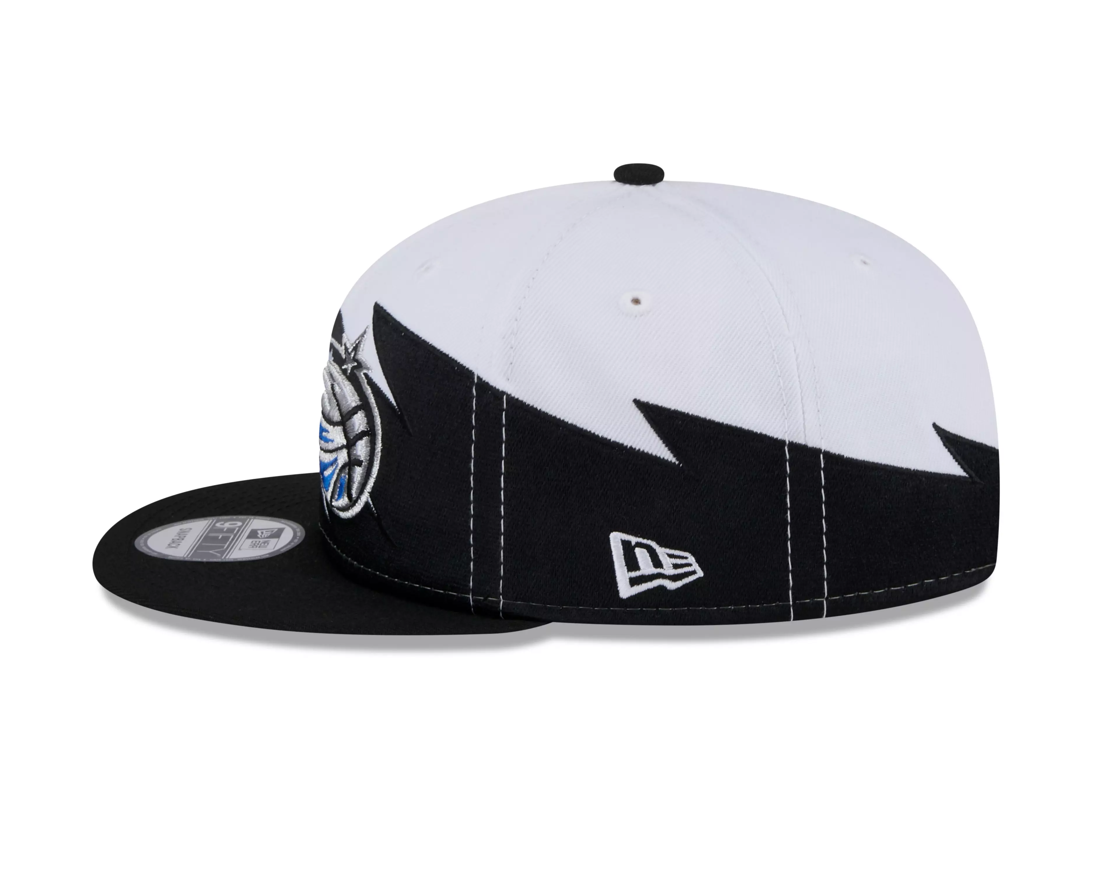 New Era Orlando Magic 9FIFTY Jagged Snapback Hat-Black - BLACK