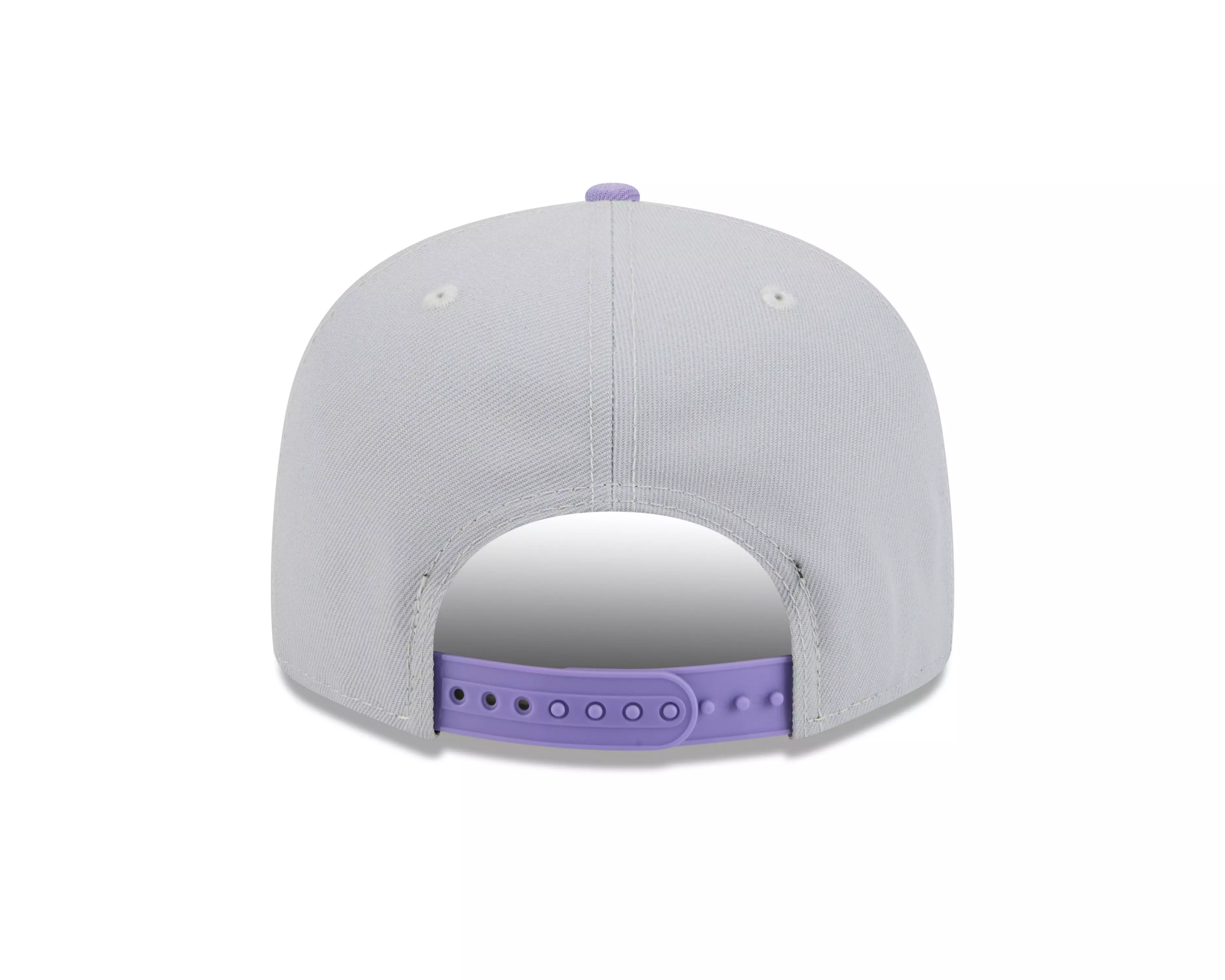 New Era Atlanta Braves 9FIFTY 2-Tone Snapback Hat-Grey/Purple - PURPLE