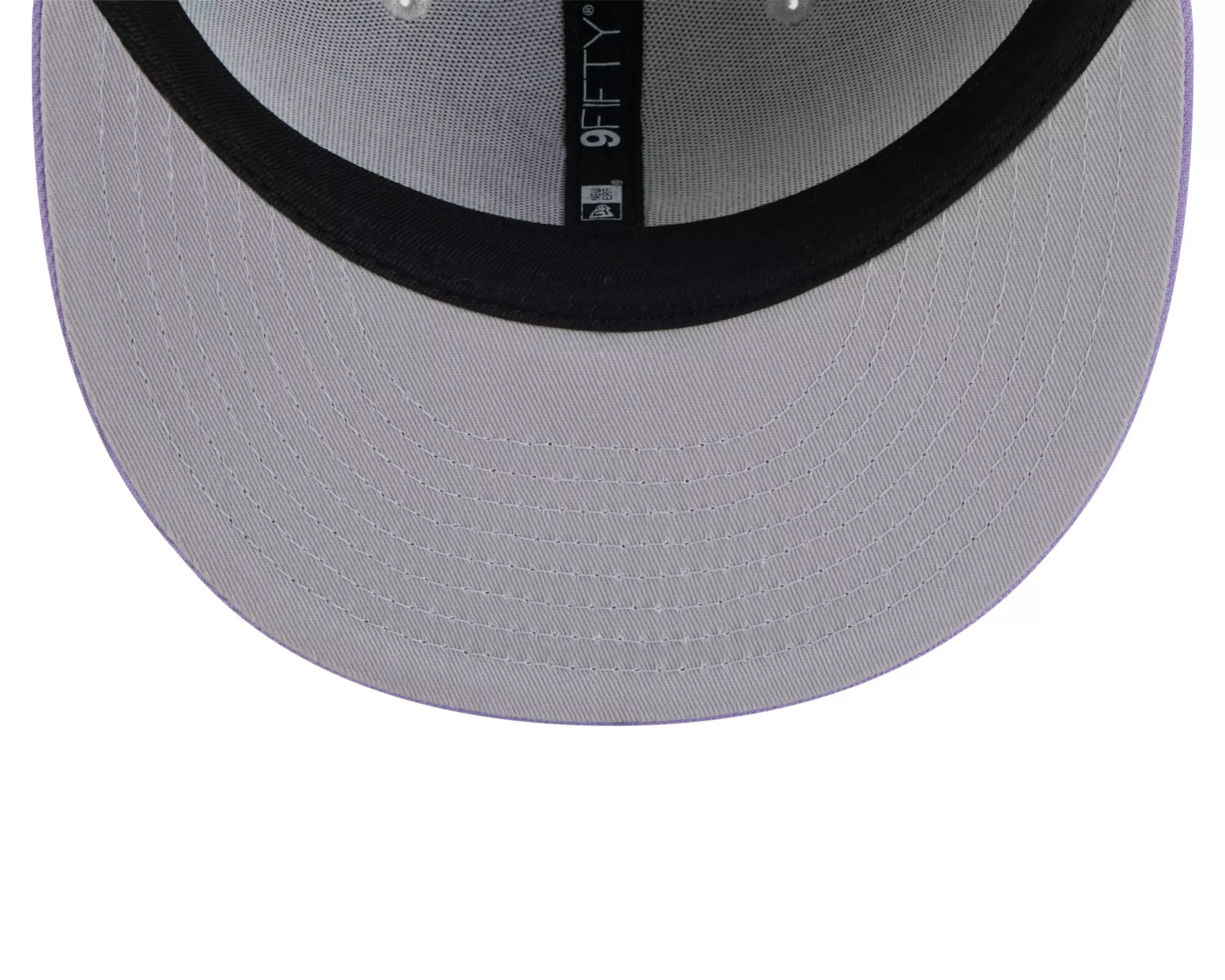 New Era Atlanta Braves 9FIFTY 2-Tone Snapback Hat-Grey/Purple - PURPLE