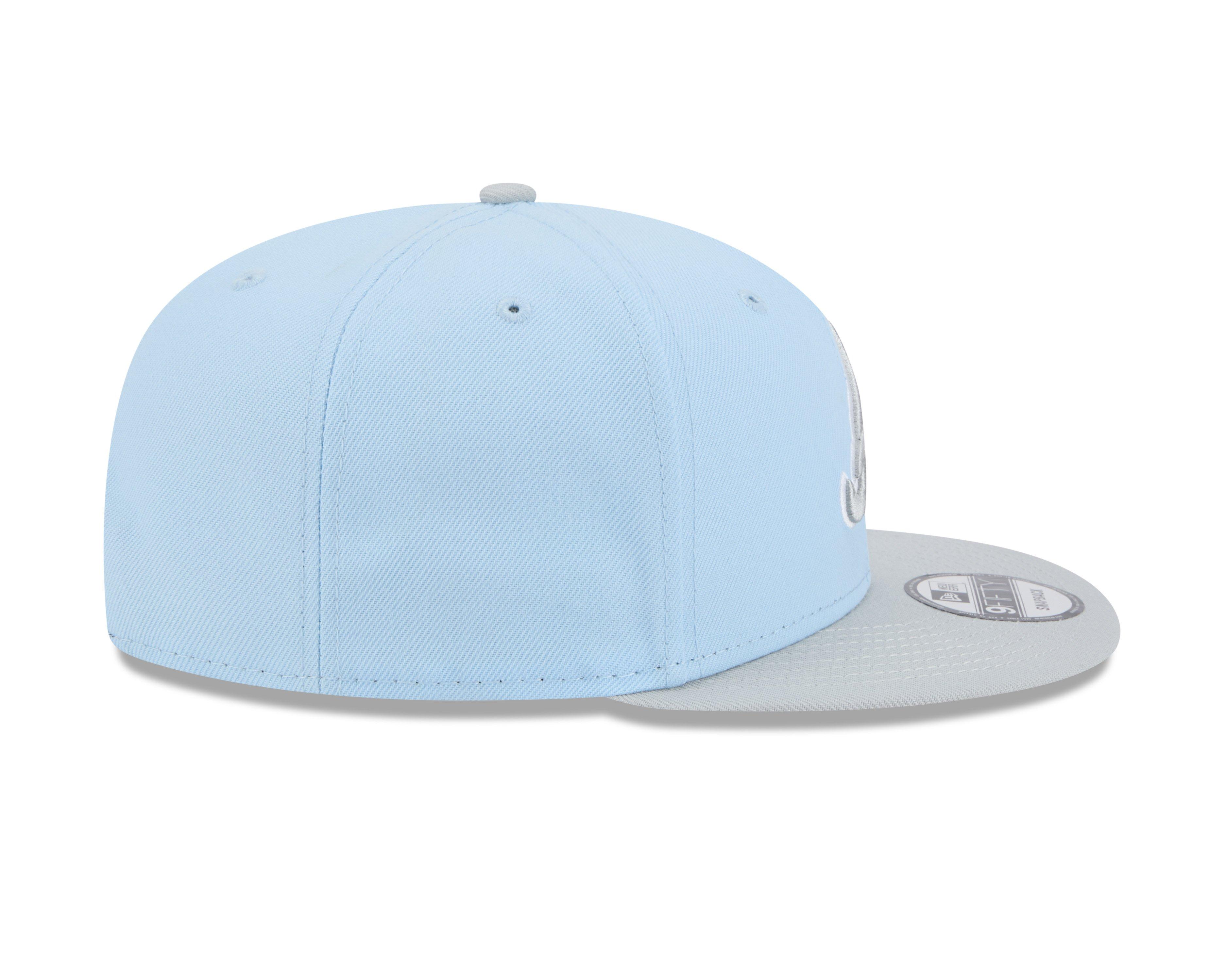 New Era Atlanta Braves​ 9FIFTY 2-Tone Snapback Hat-Blue/Grey