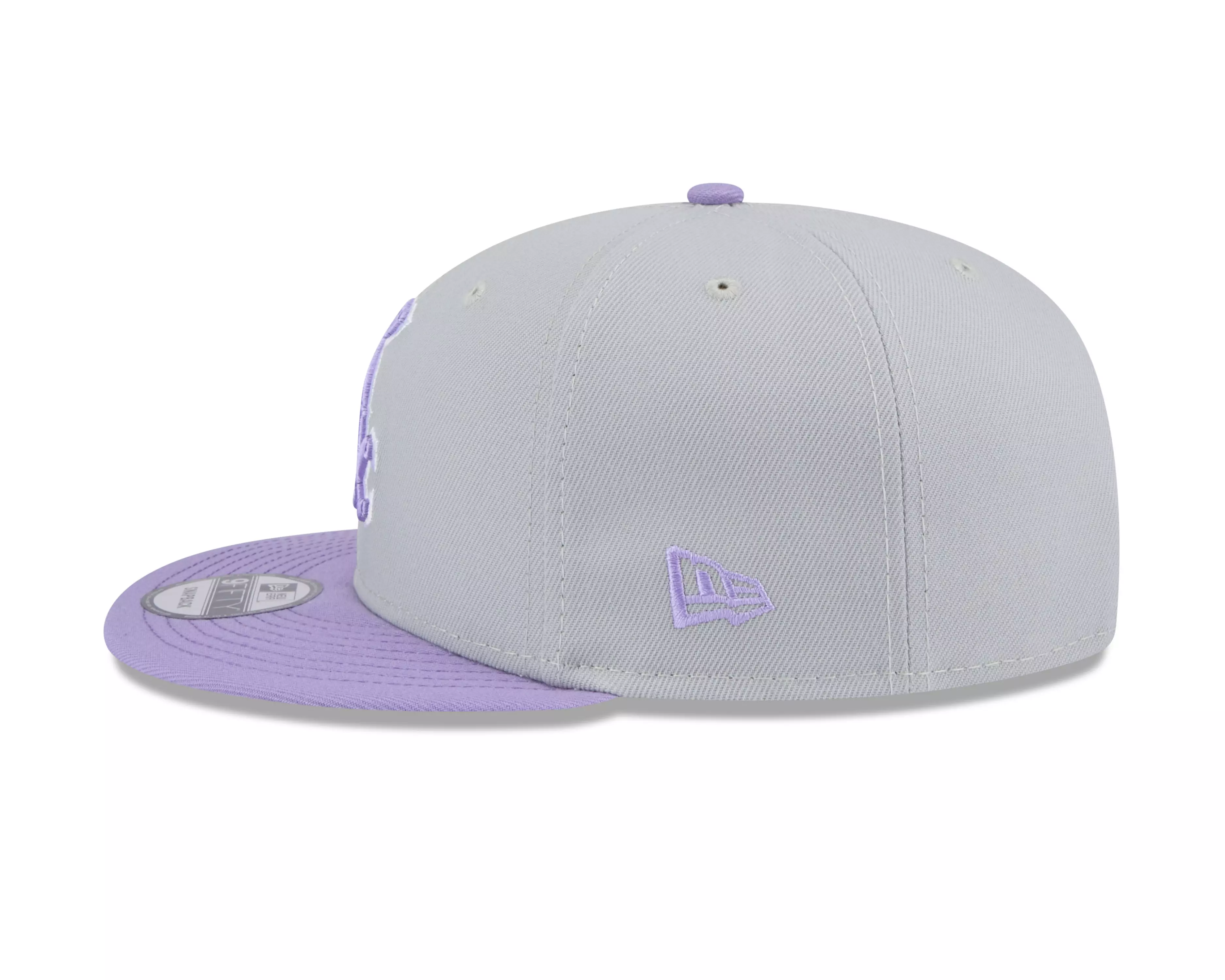 New Era Chicago White Sox 9FIFTY 2-Tone Snapback Hat-Grey/Purple - PURPLE