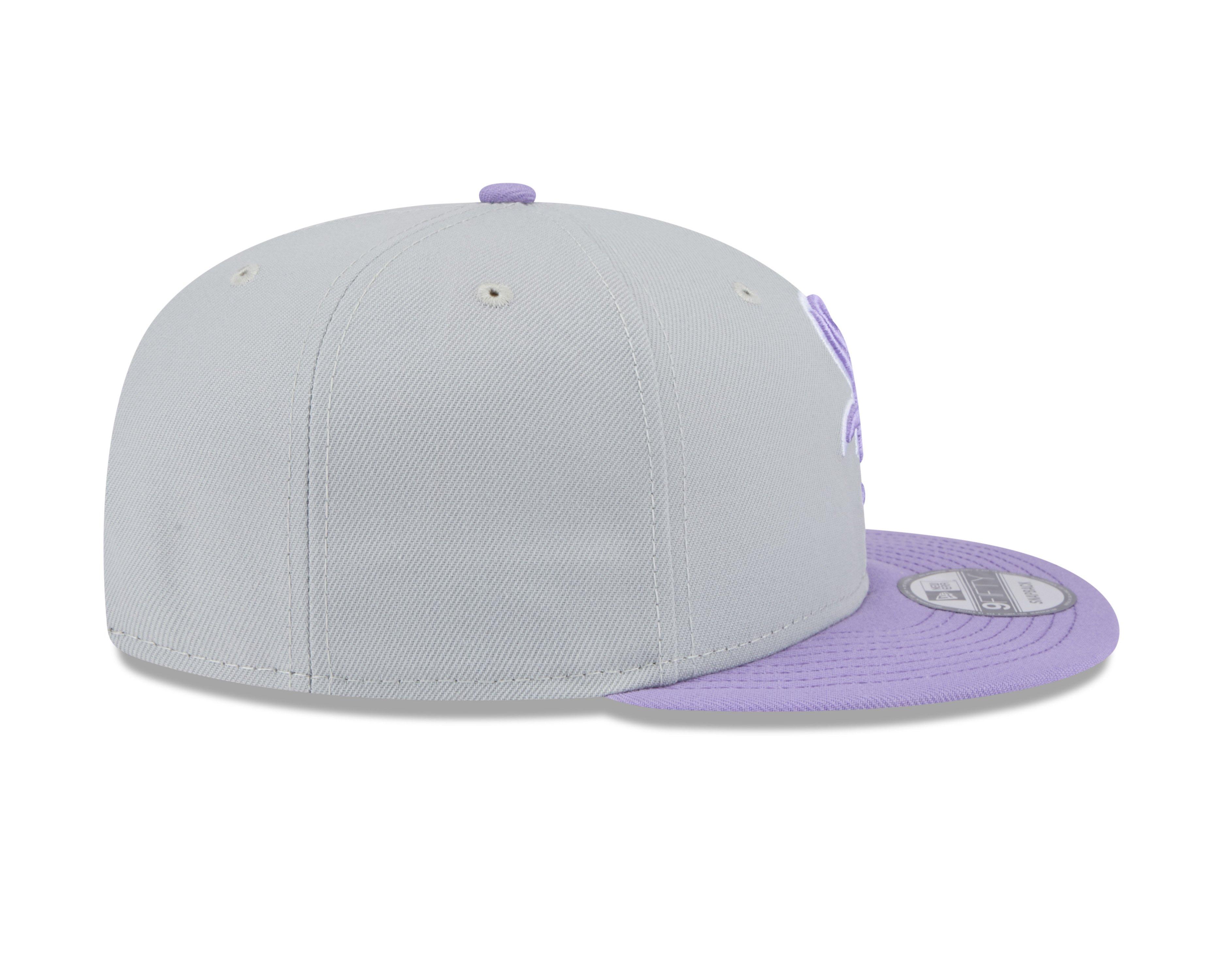 New Era Chicago White Sox 9FIFTY 2-Tone Snapback Hat-Grey/Purple