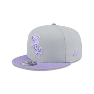 New Era Chicago White Sox 9FIFTY 2-Tone Snapback Hat-Grey/Purple