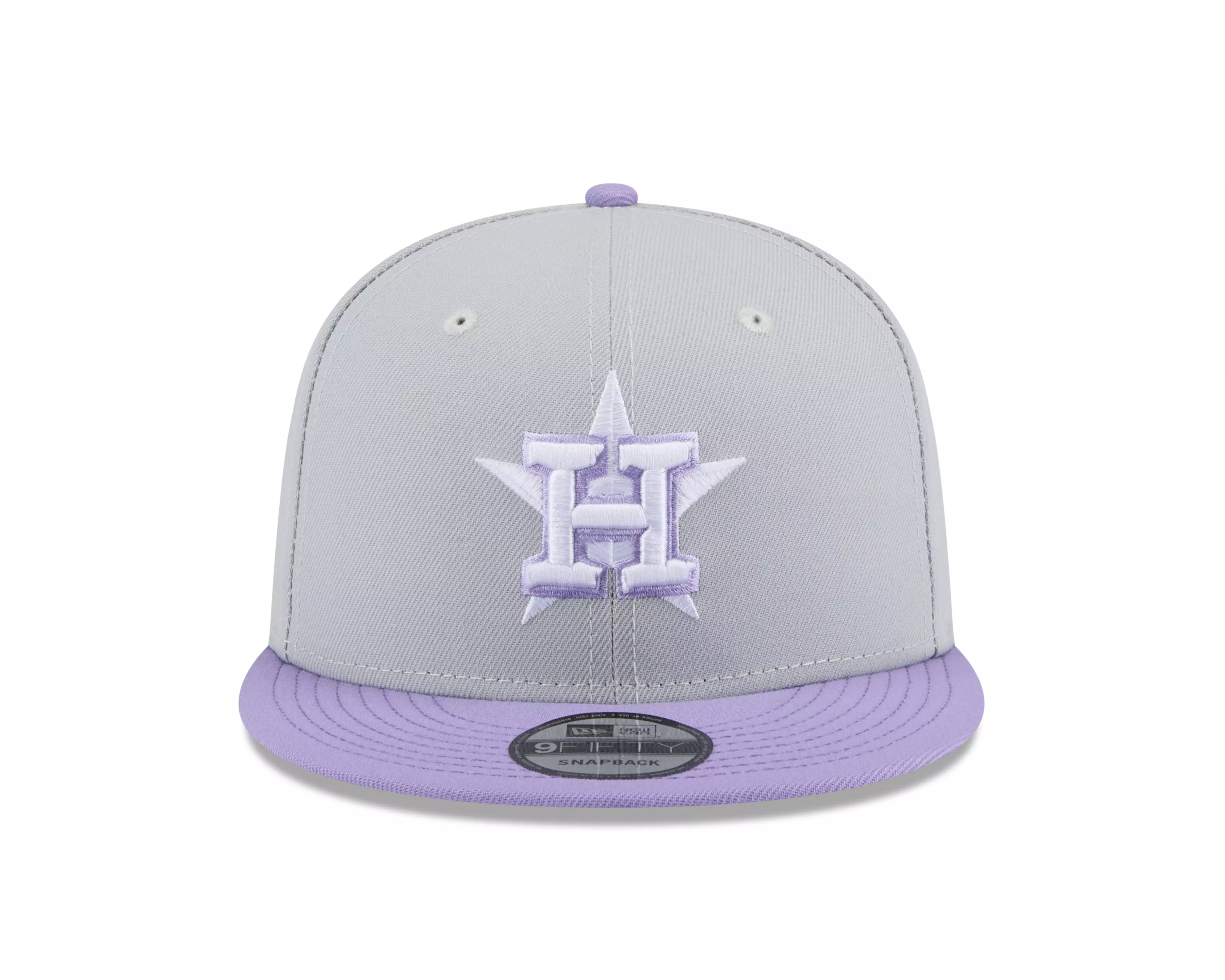 New Era Houston Astros​ 9FIFTY 2-Tone Snapback Hat-Grey/Purple - PURPLE