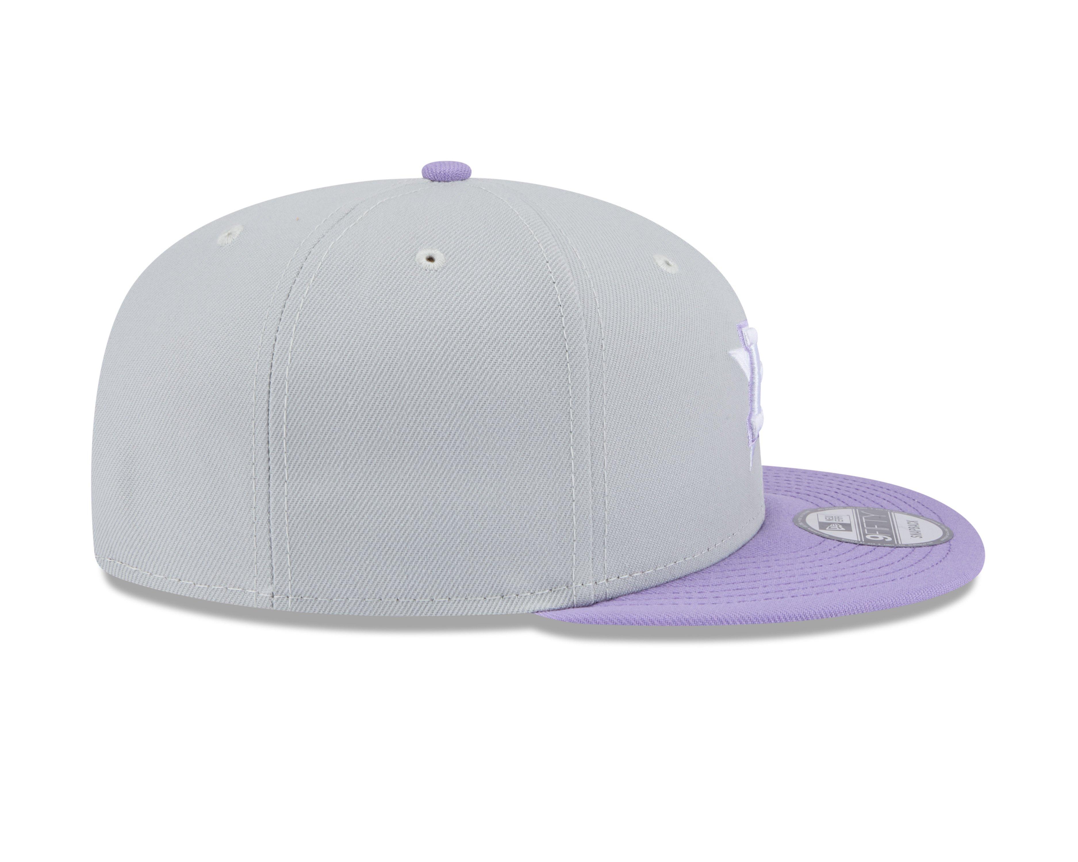 New Era Houston Astros​ 9FIFTY 2-Tone Snapback Hat-Grey/Purple