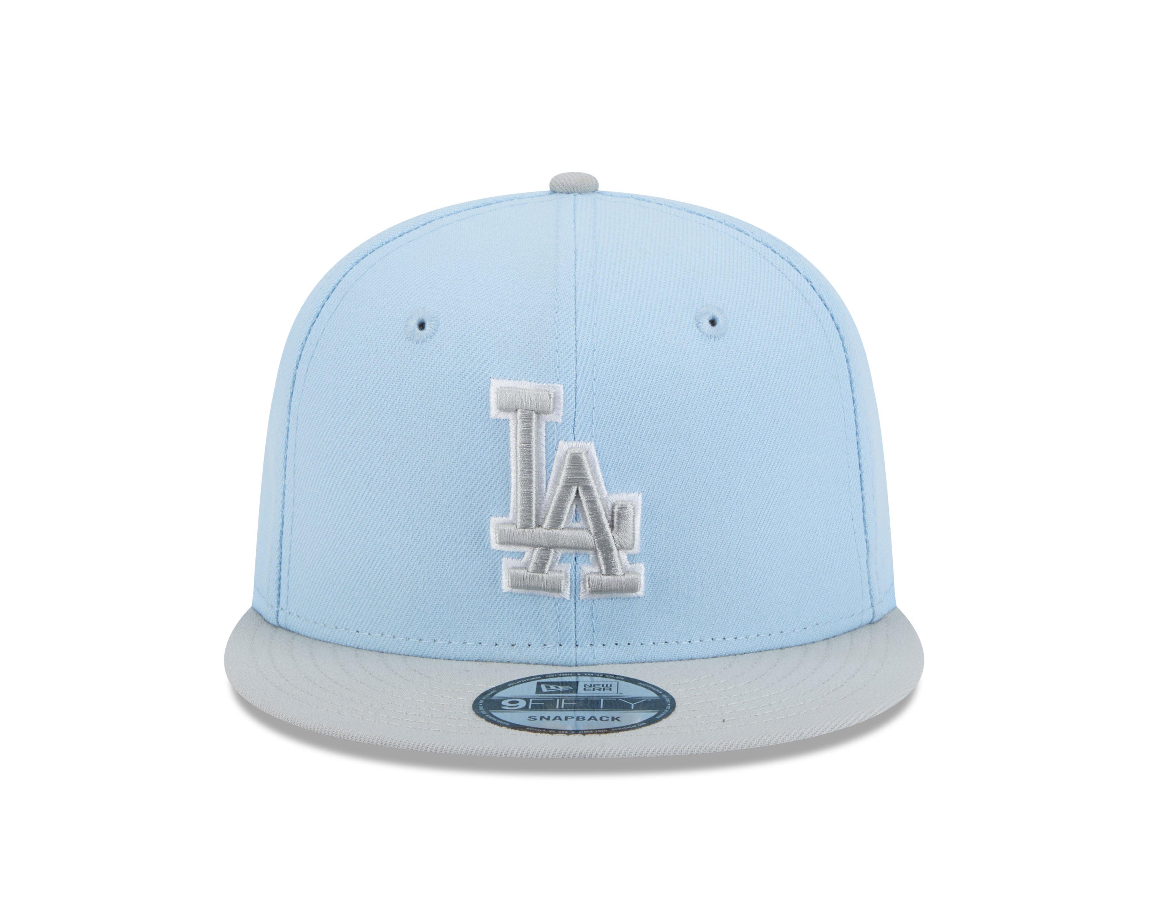 New Era Los Angeles Dodgers​​ 9FIFTY 2-Tone Snapback Hat-Blue/Grey