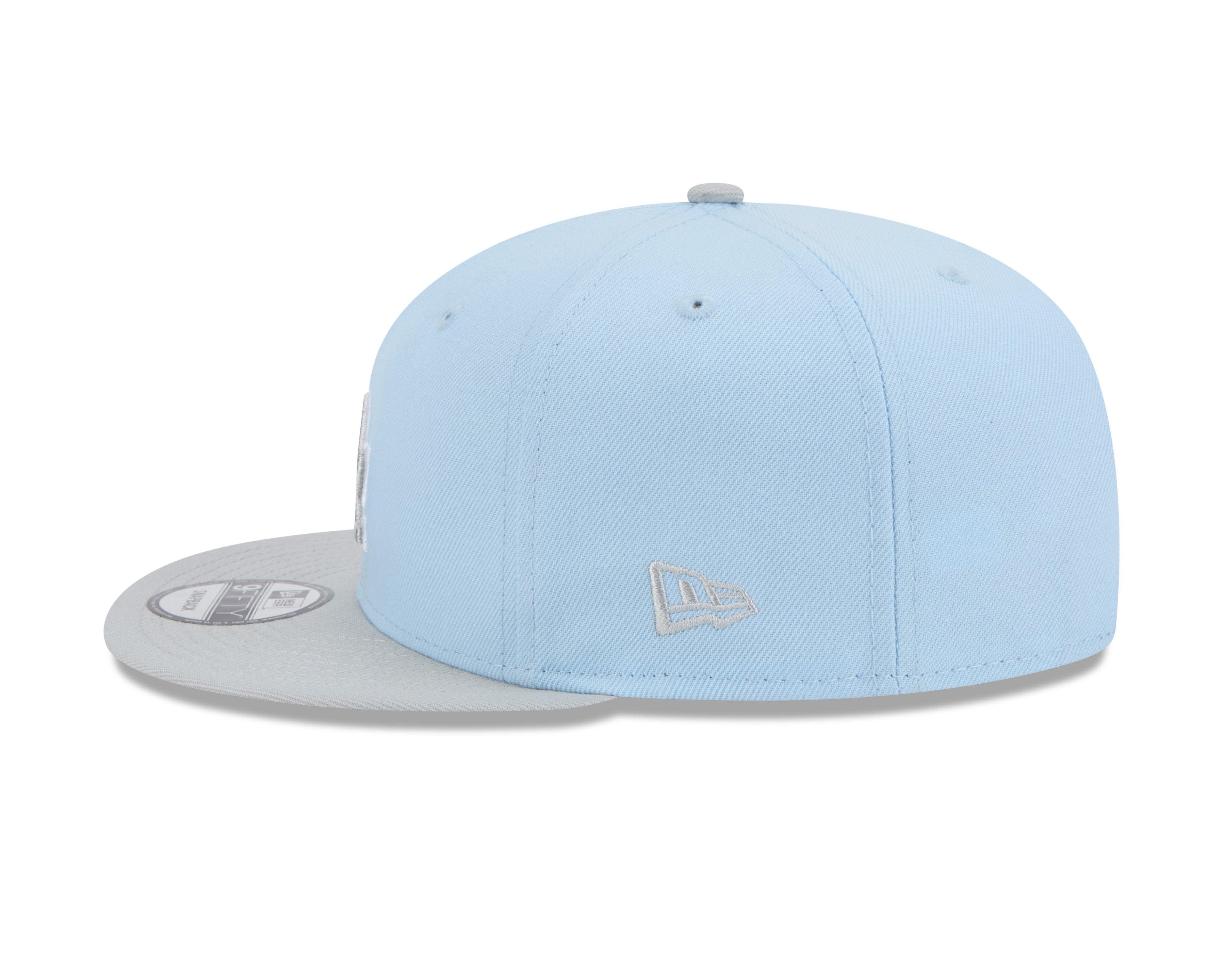New Era Los Angeles Dodgers​​ 9FIFTY 2-Tone Snapback Hat-Blue/Grey