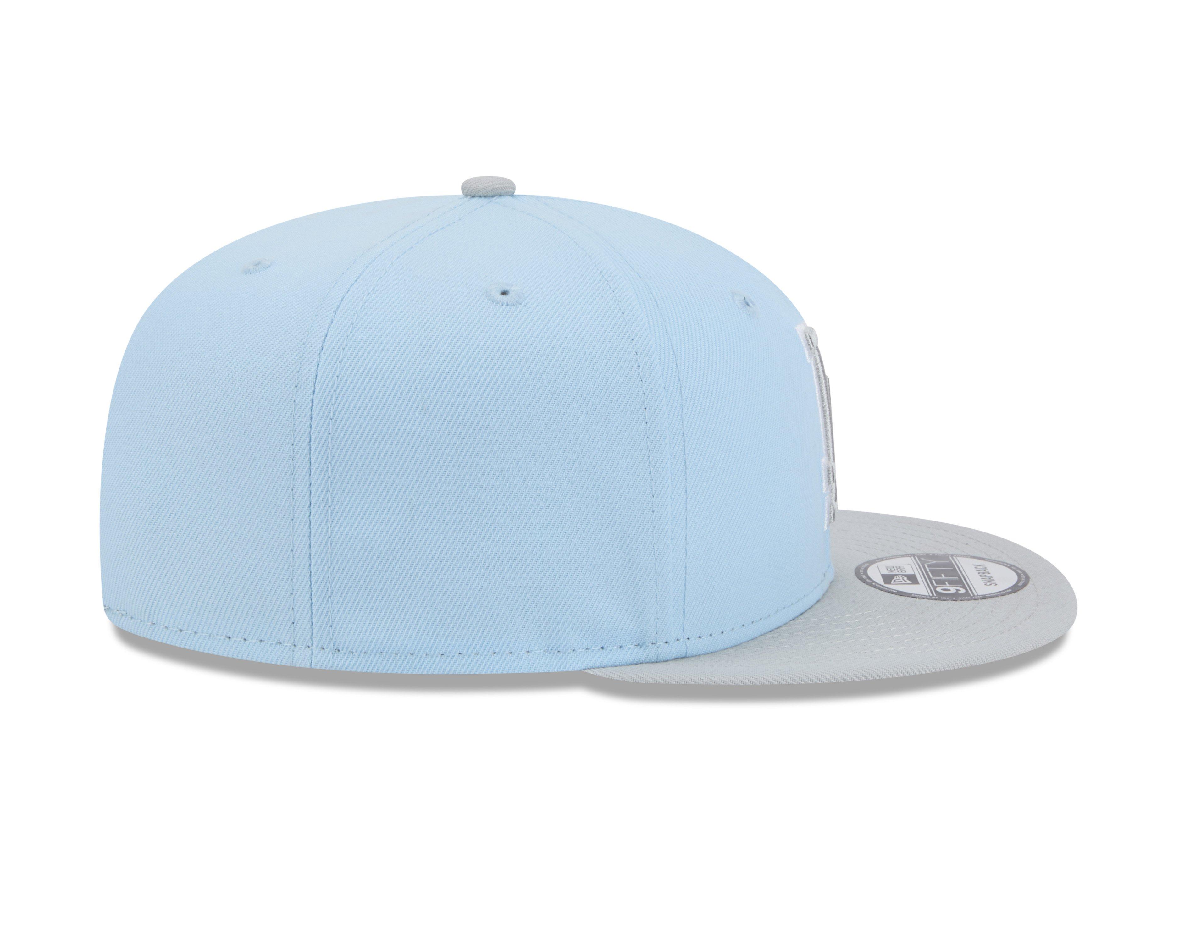 New Era Los Angeles Dodgers​​ 9FIFTY 2-Tone Snapback Hat-Blue/Grey