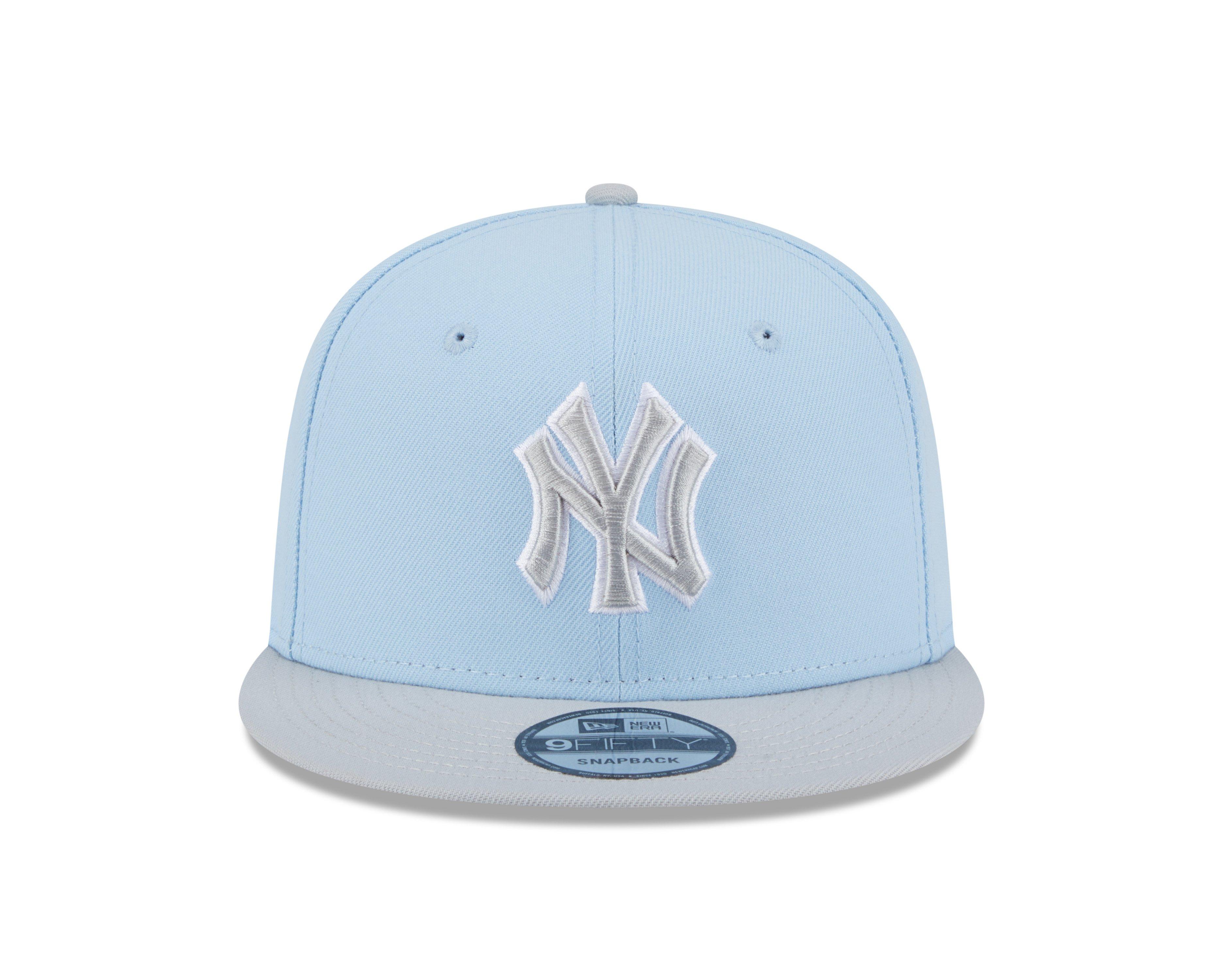 New Era New York Yankees​ 9FIFTY 2-Tone Snapback Hat - Blue/Grey - BLUE Thumbnail View 3
