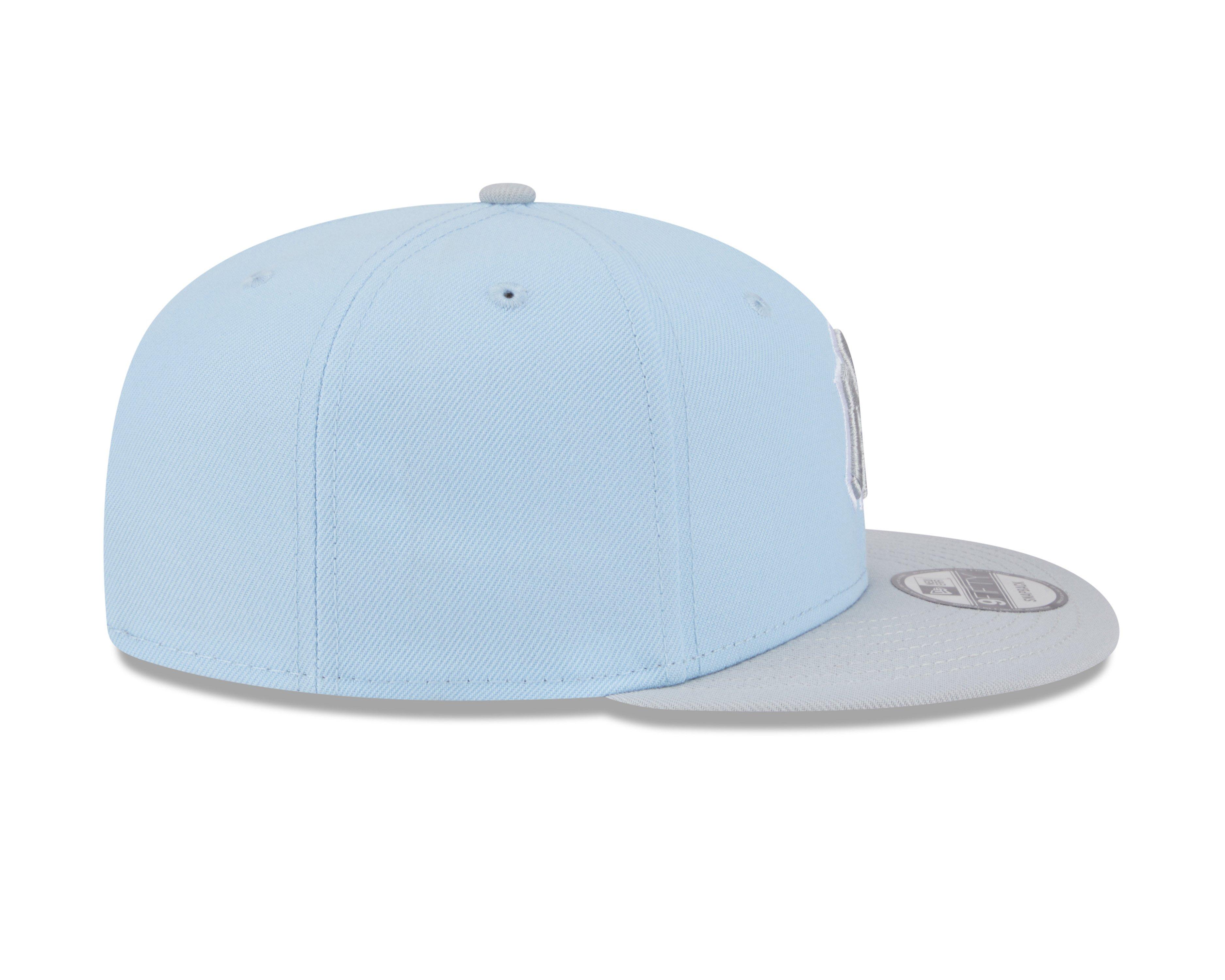 New Era New York Yankees​ 9FIFTY 2-Tone Snapback Hat - Blue/Grey - BLUE Thumbnail View 6