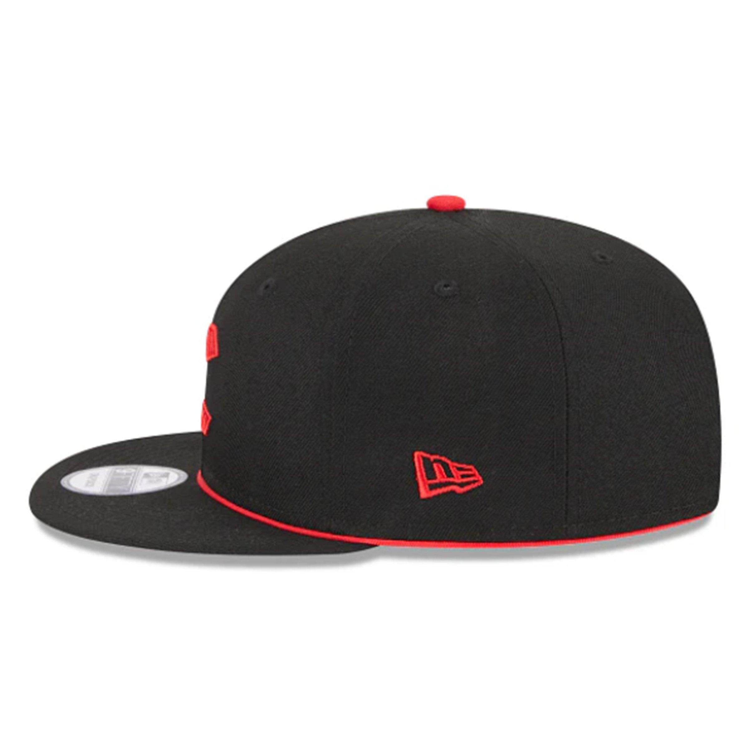 New Era Cincinnati Reds 9FIFTY 2025 City Connect Snapback Hat-Black/Red
