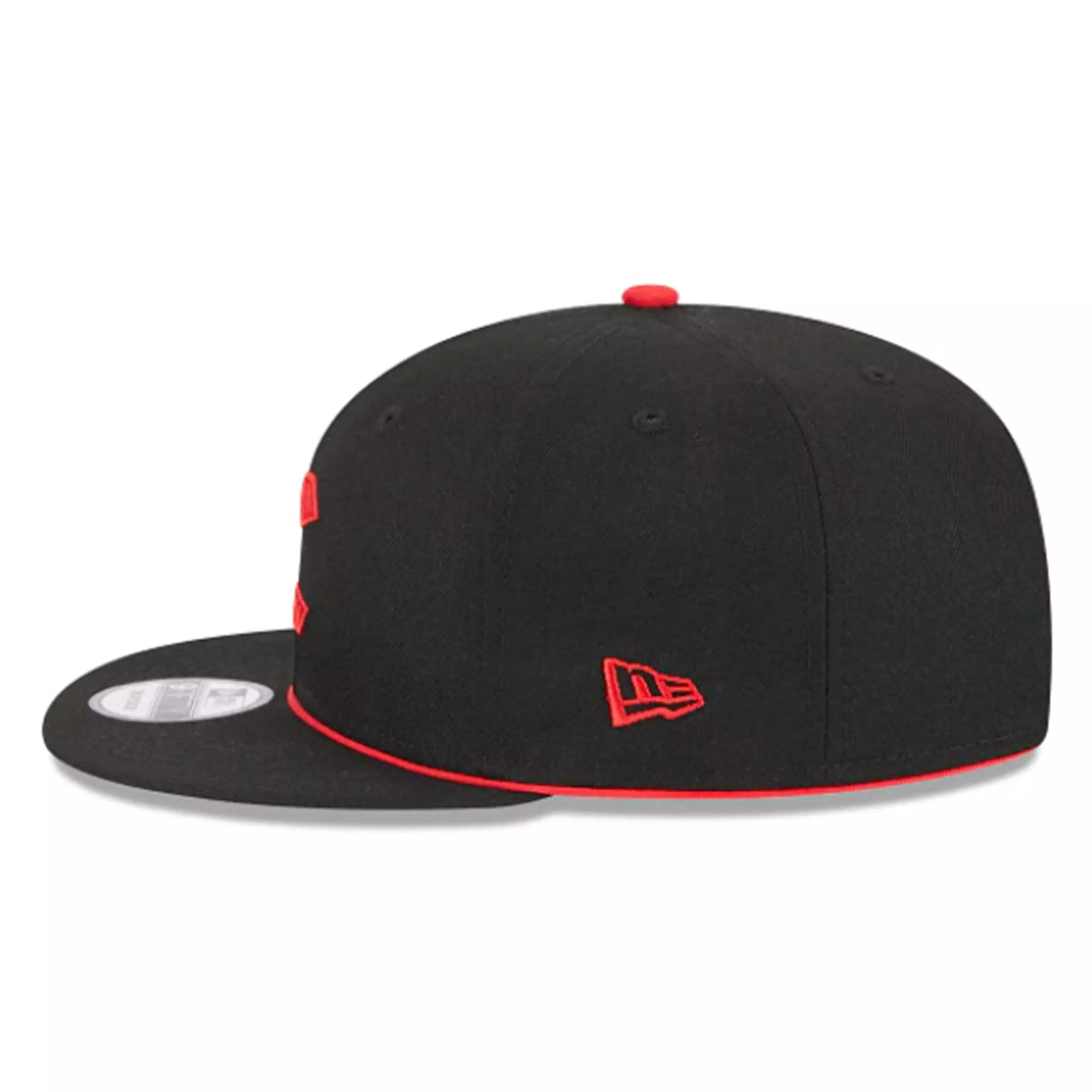 New Era Cincinnati Reds 9FIFTY 2025 City Connect Snapback Hat-Black/Red - BLACK/RED