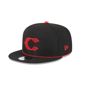 New Era Cincinnati Reds 9FIFTY 2025 City Connect Snapback Hat-Black/Red