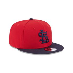 New Era St. Louis Cardinals 9FIFTY Snapback Hat-Red/Blue
