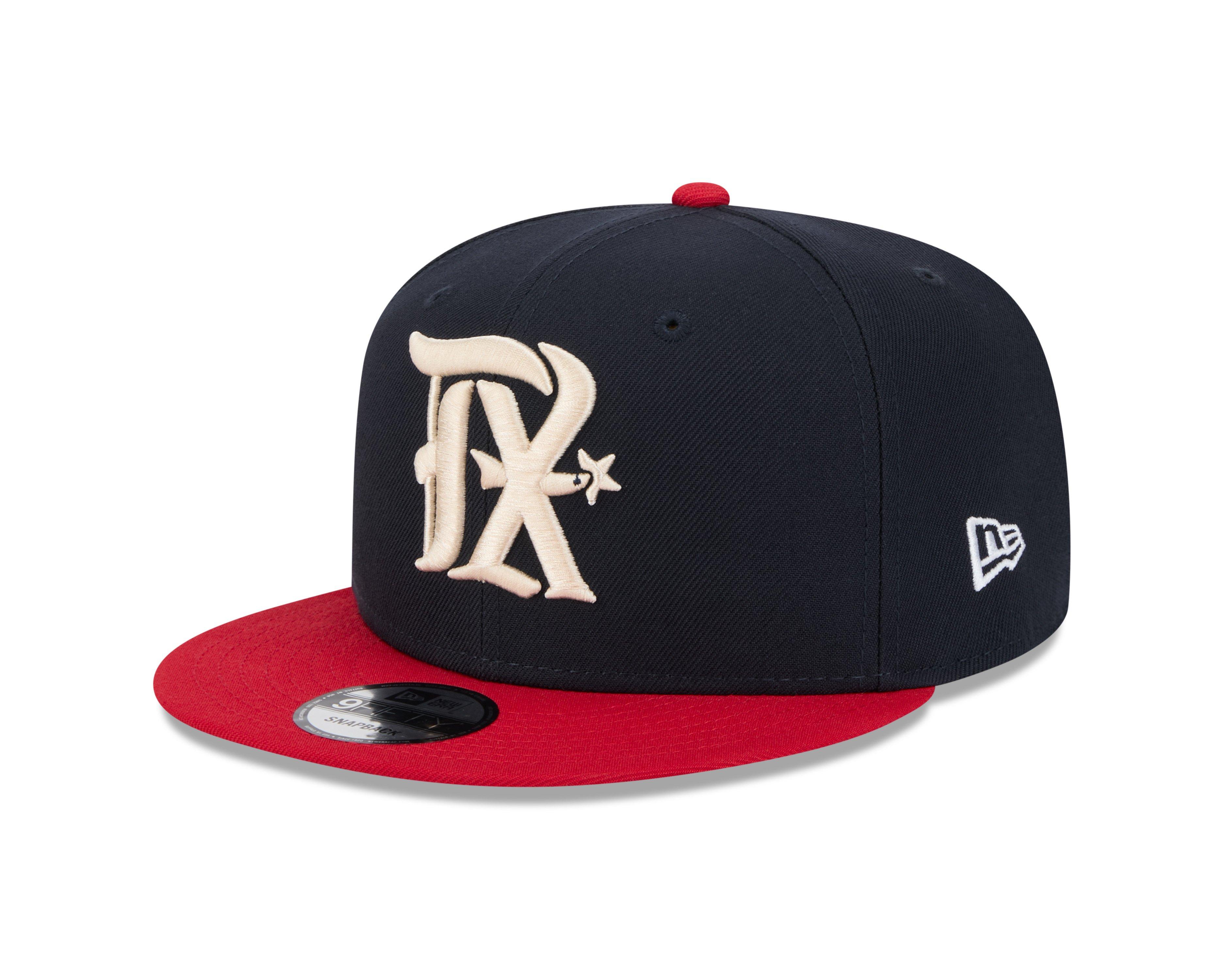 New Era Texas Rangers 9FIFTY City Connect Snapback Hat - Blue/Red - BLUE/RED Thumbnail View 1