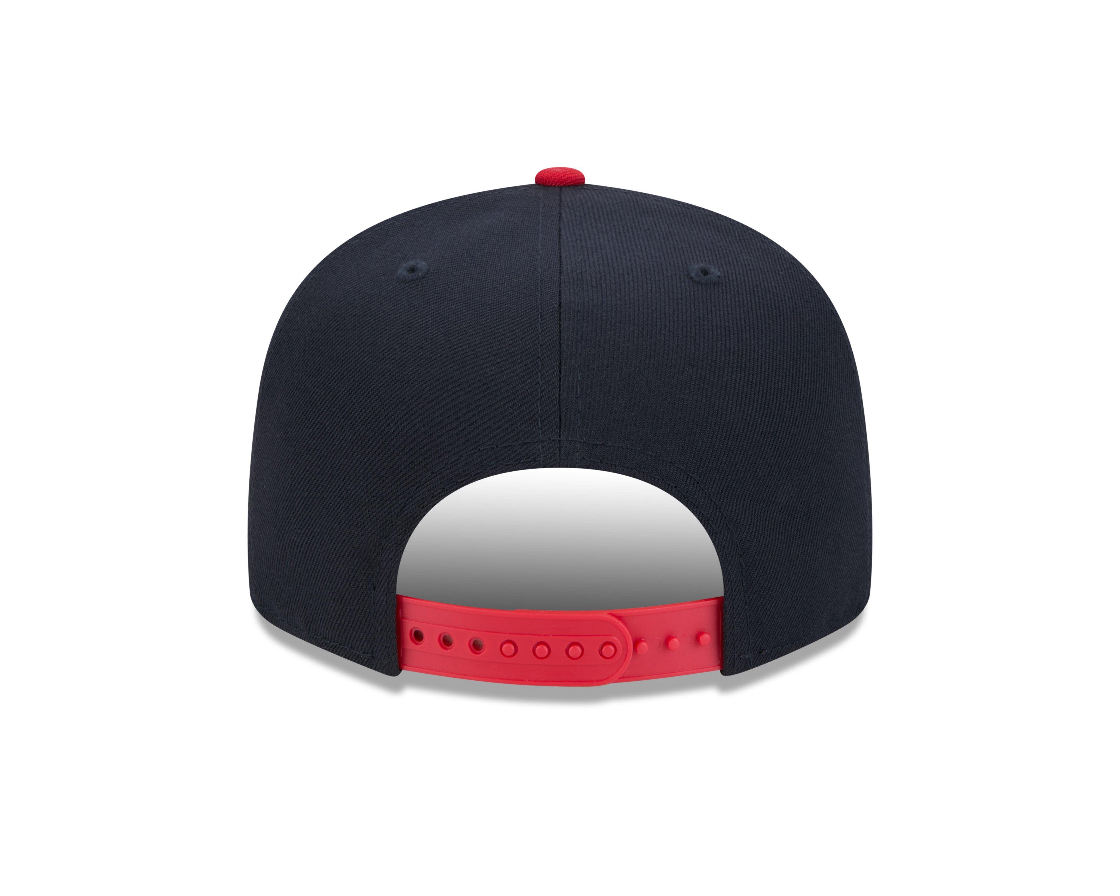New Era Texas Rangers 9FIFTY City Connect Snapback Hat - Blue/Red - BLUE/RED Thumbnail View 3