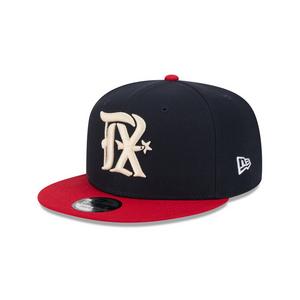 New Era Texas Rangers 9FIFTY City Connect Snapback Hat-Blue/Red