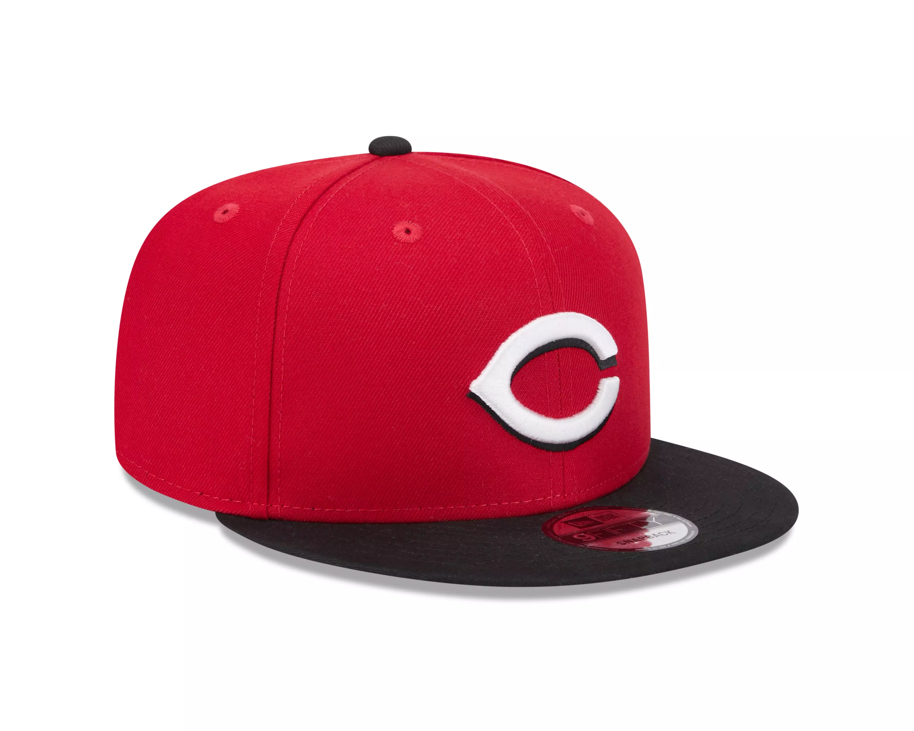 New Era Cincinnati Reds 9FIFTY Snapback Hat-Red/Black - RED/BLACK