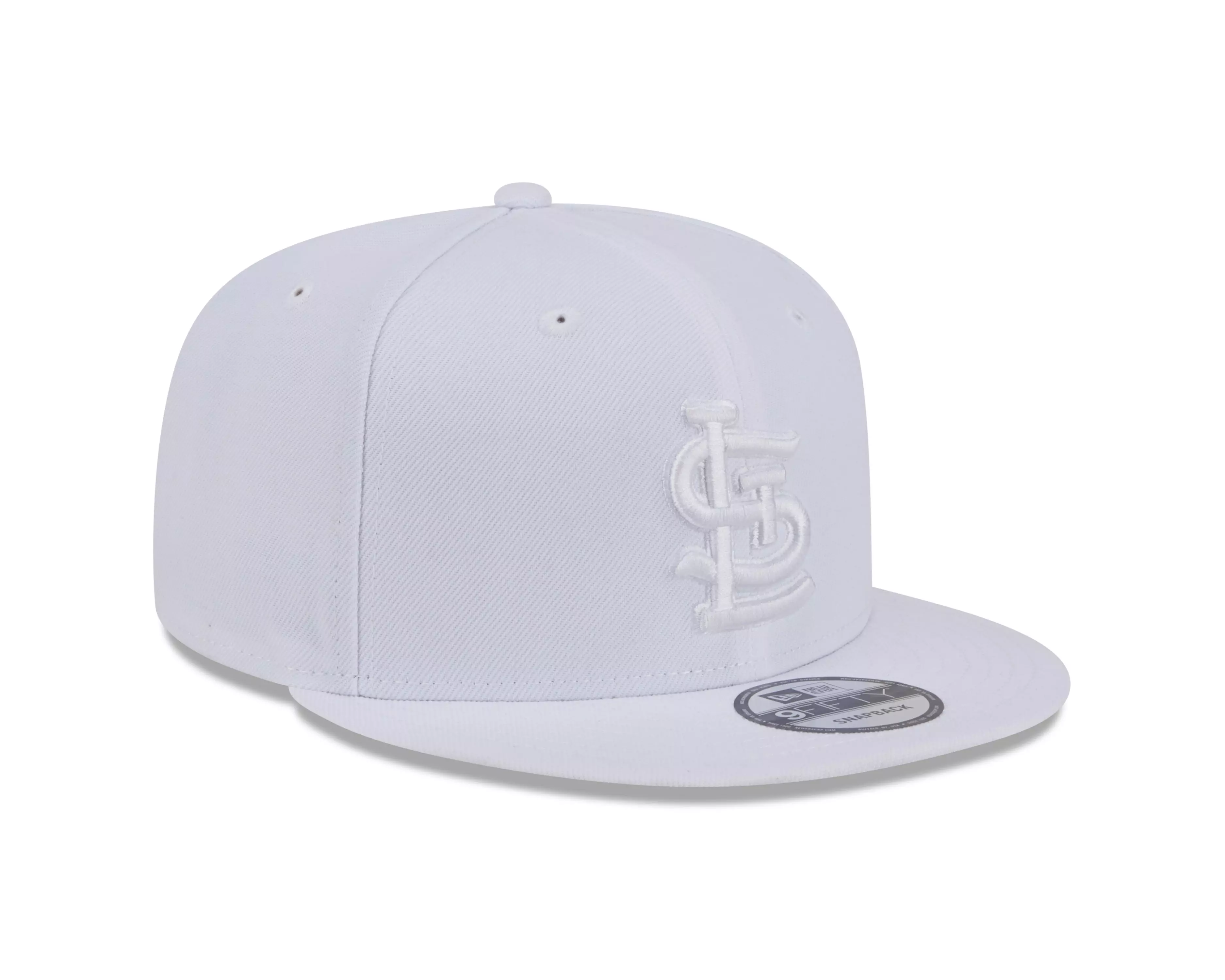 New Era St. Louis Cardinal 9FIFTY Evergreen Snapback Hat-Egg White - WHITE